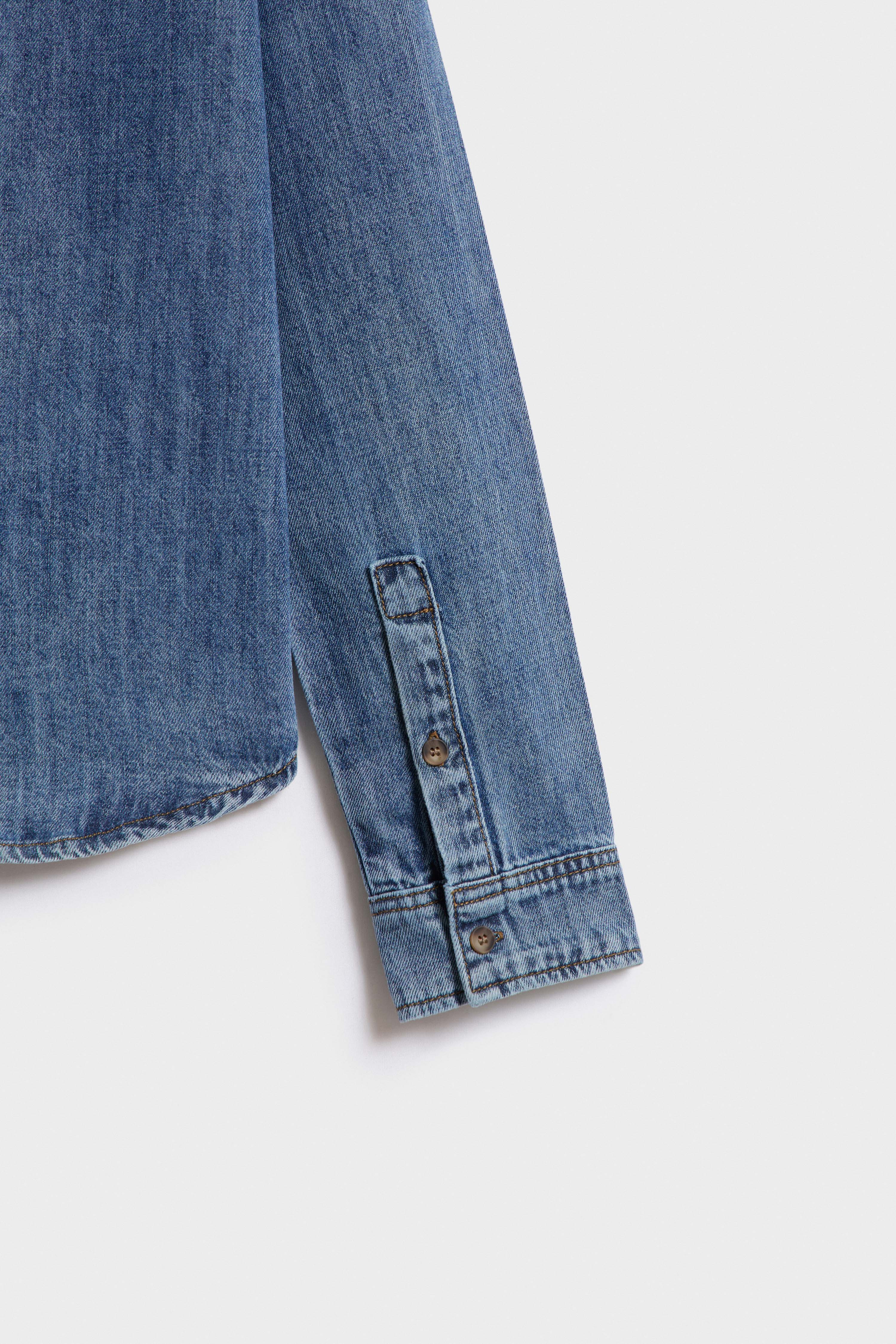 LYOCELL-HEMP DENIM SHIRT - Image 9