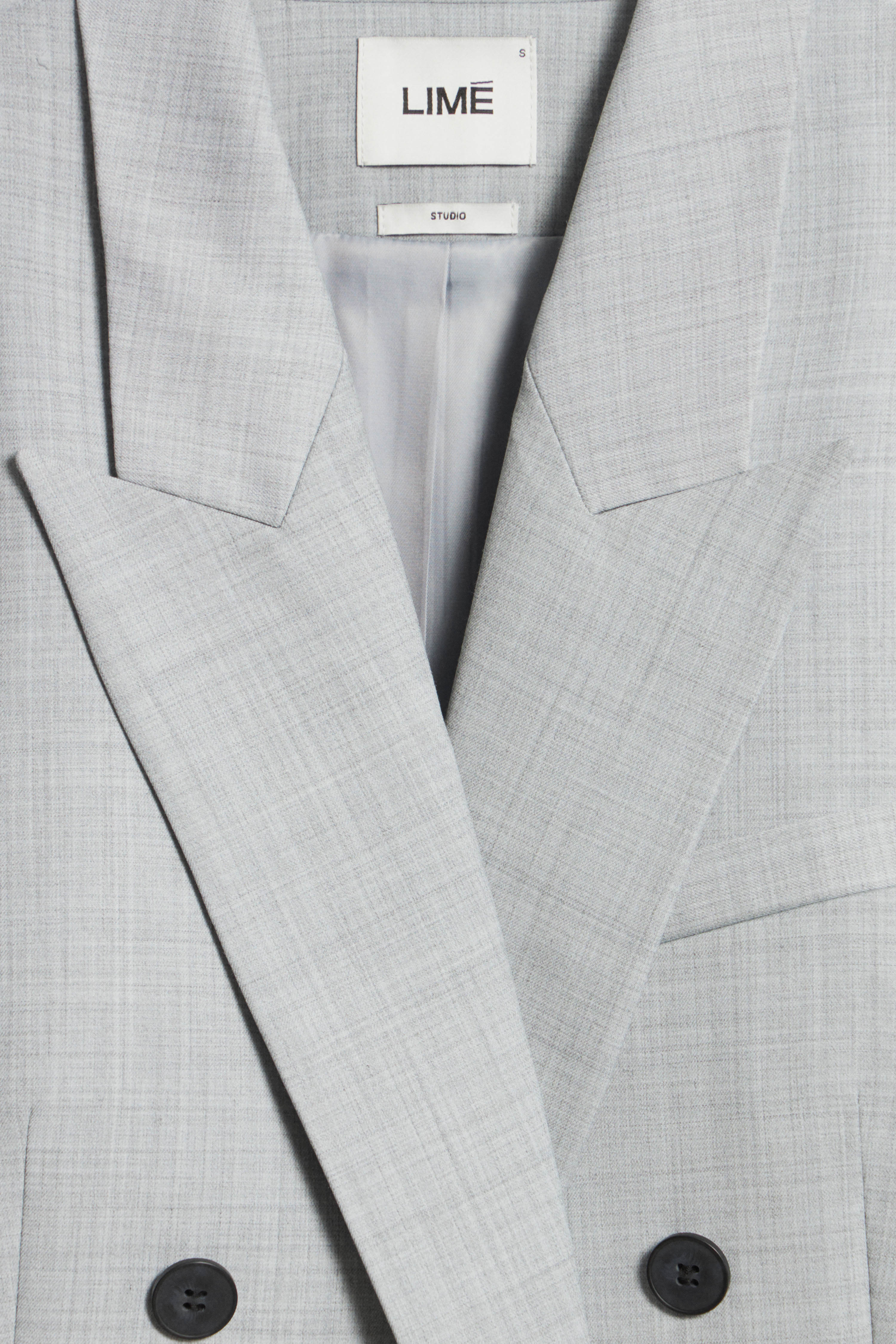 DOUBLE-BREASTED  WOOL-BLEND BLAZER - Image 8