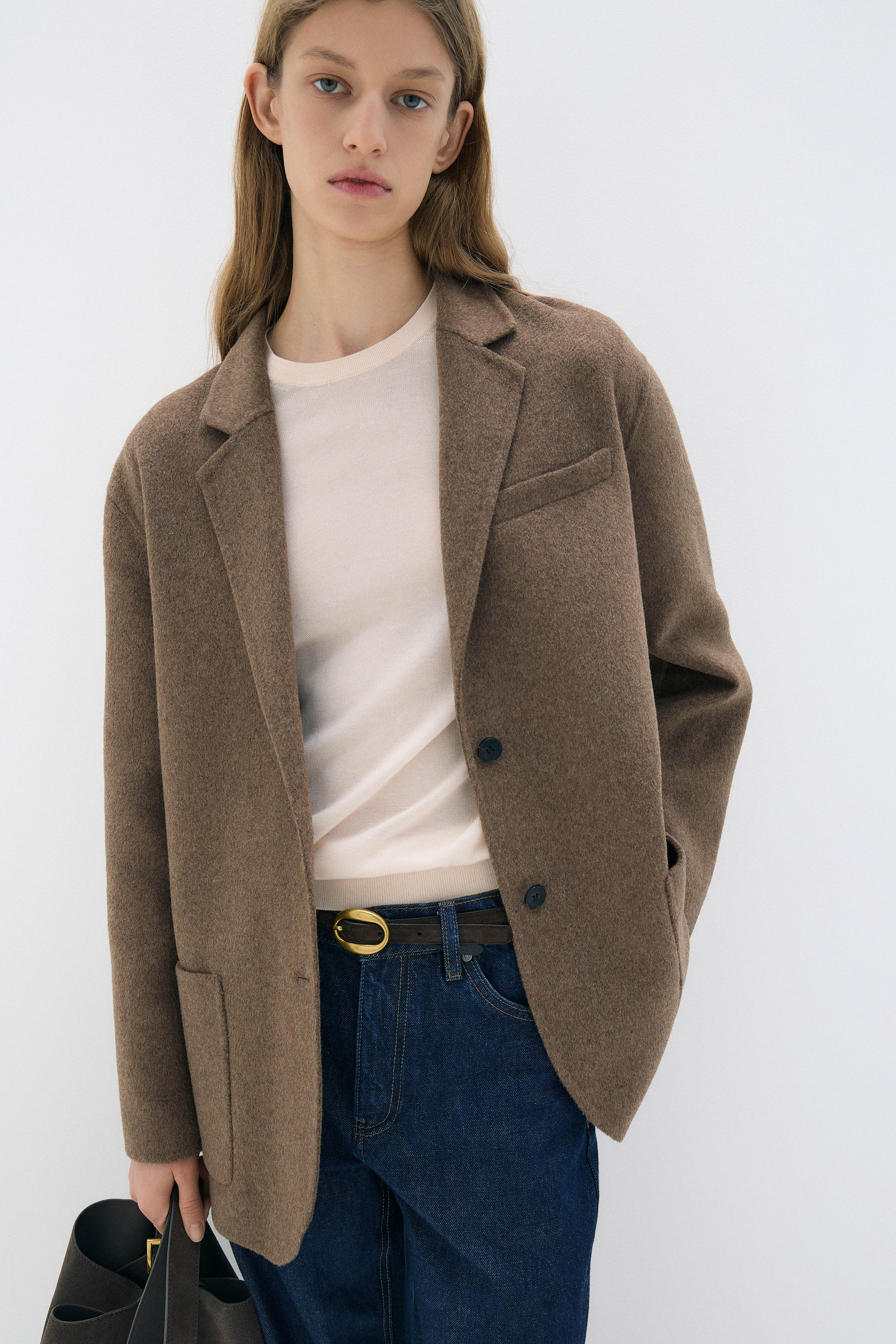 DOUBLE-FACED WOOL BLAZER - Image 4