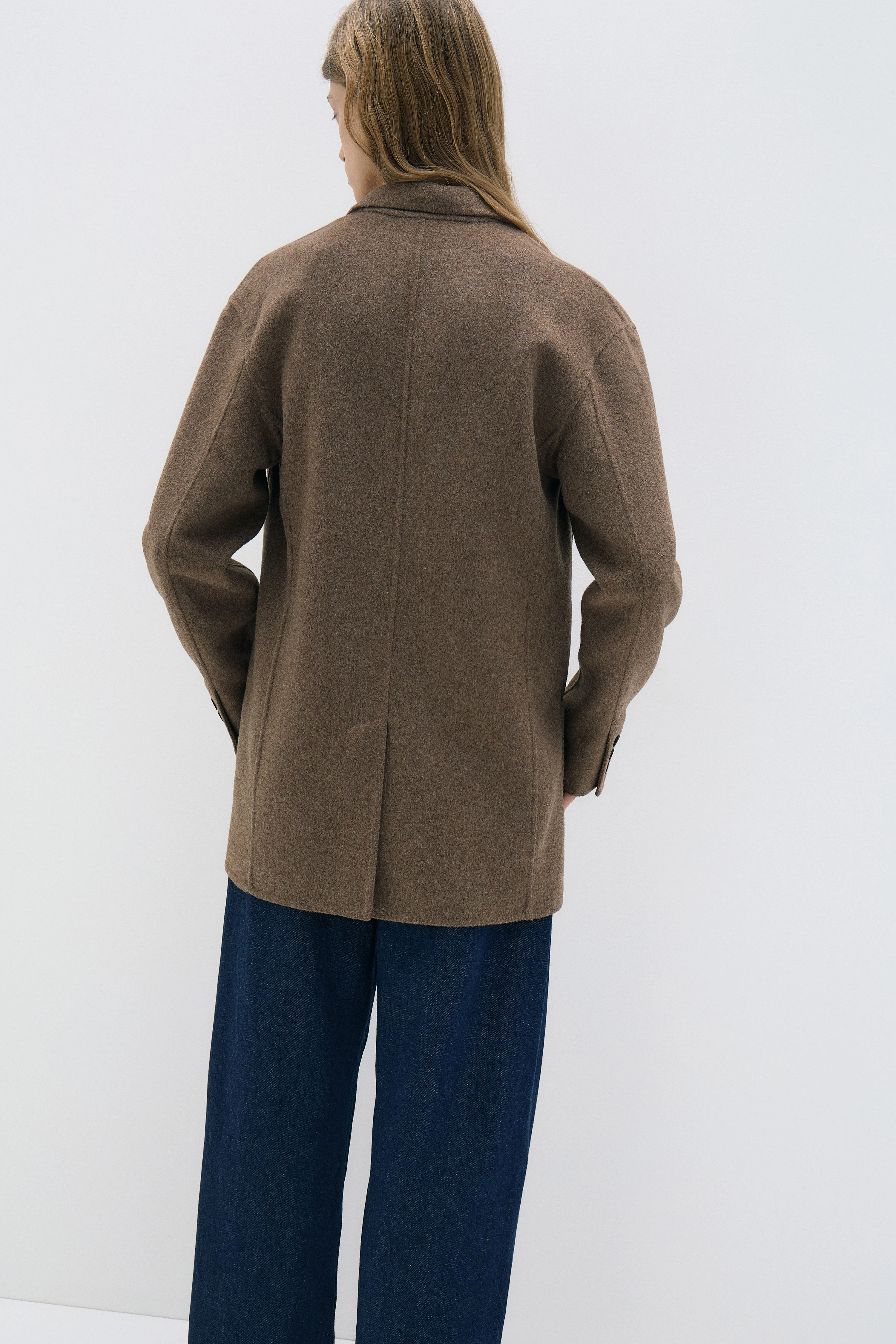 DOUBLE-FACED WOOL BLAZER - Image 5