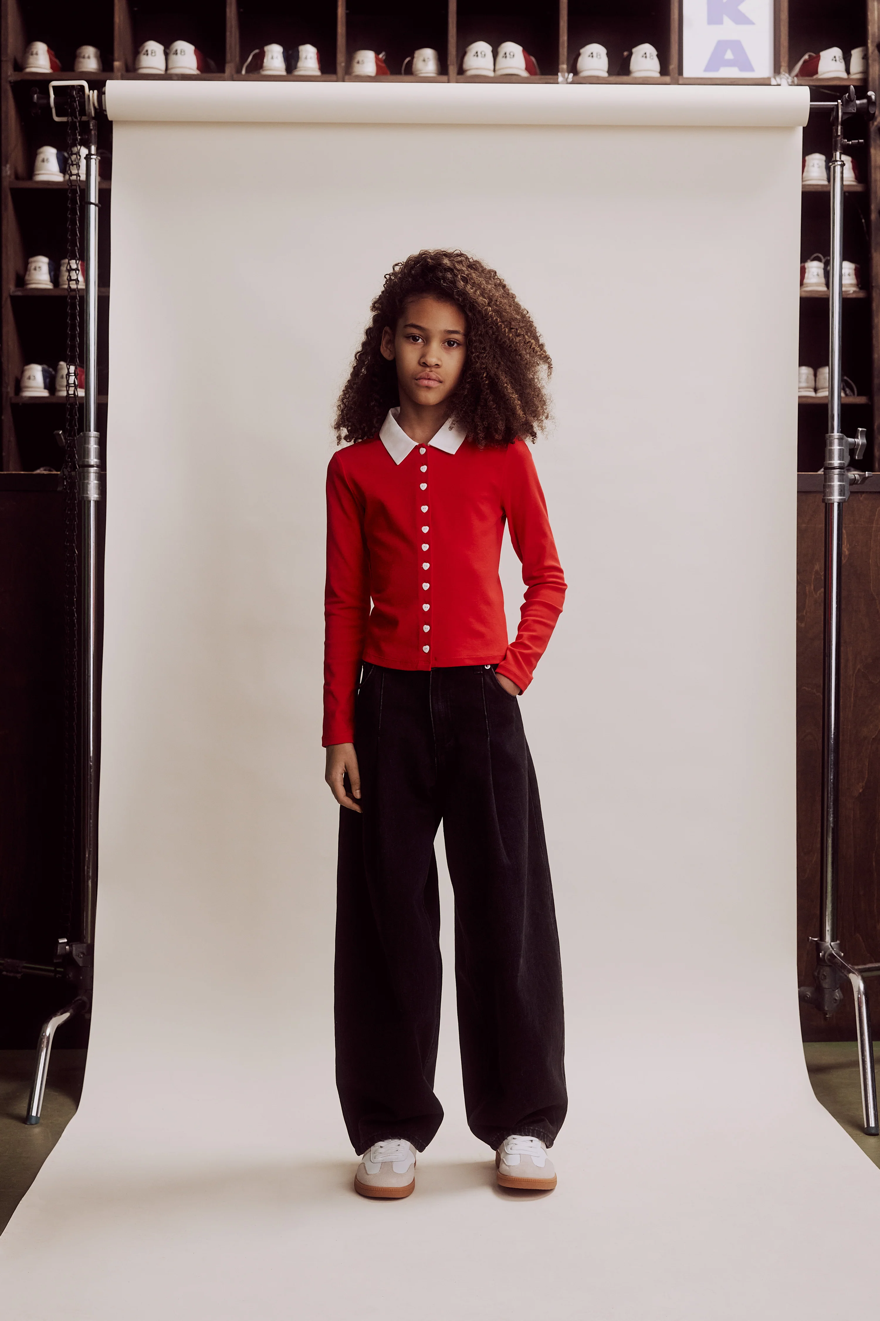 DOUBLE-LAYERED JERSEY SHIRT - Image 4