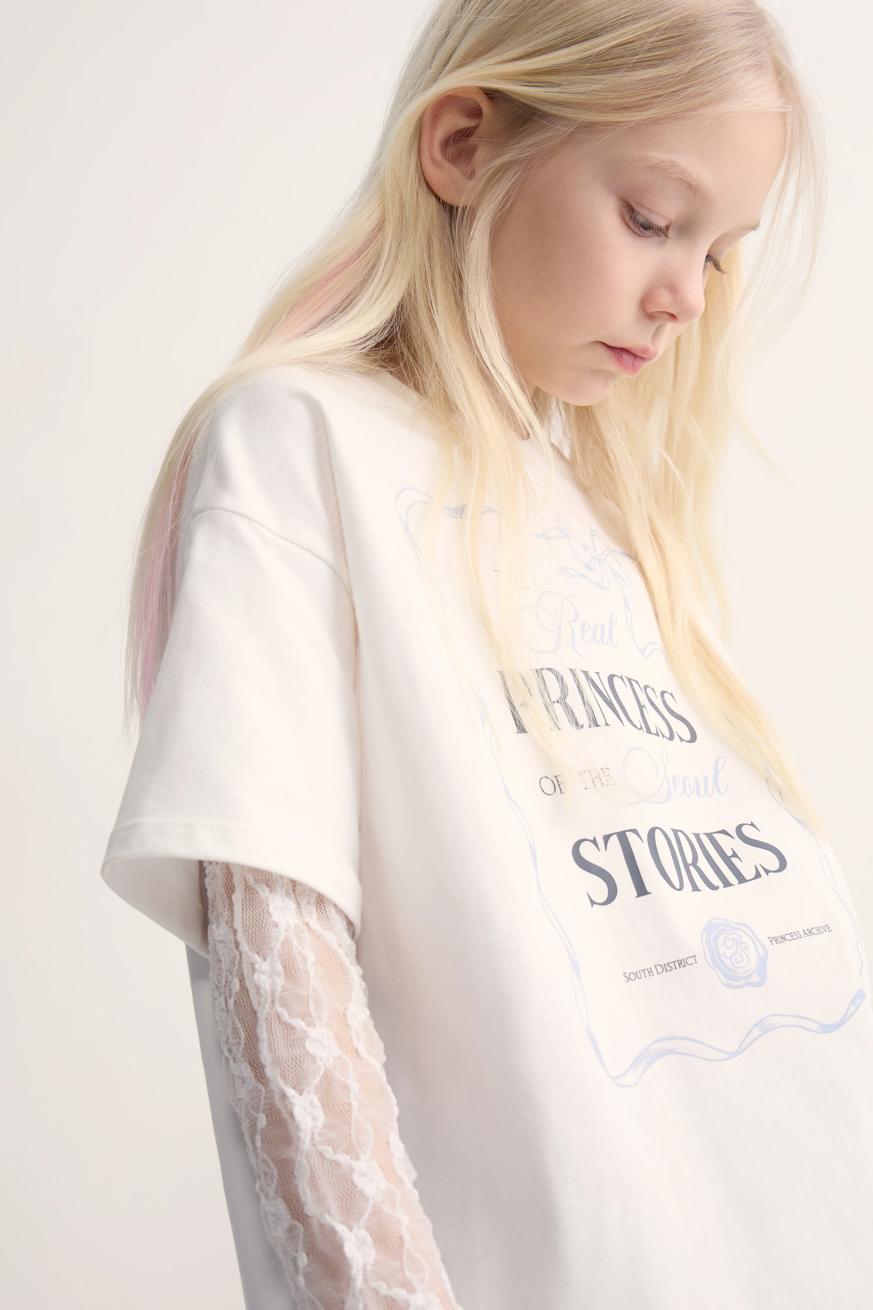 DOUBLE-LAYERED LONG-SLEEVE T-SHIRT - Image 3