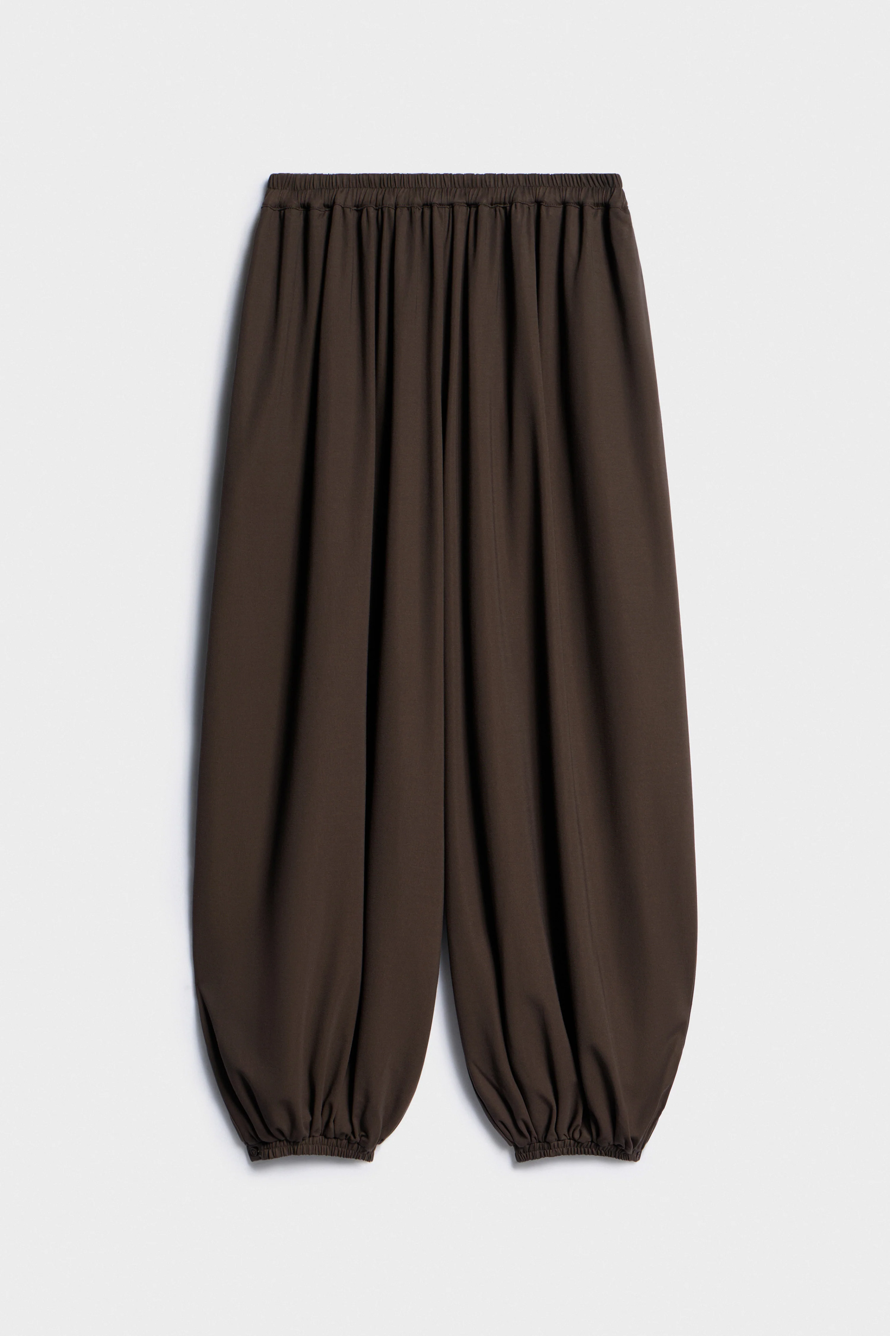 DRAPED BARREL LEG TROUSERS - Image 6