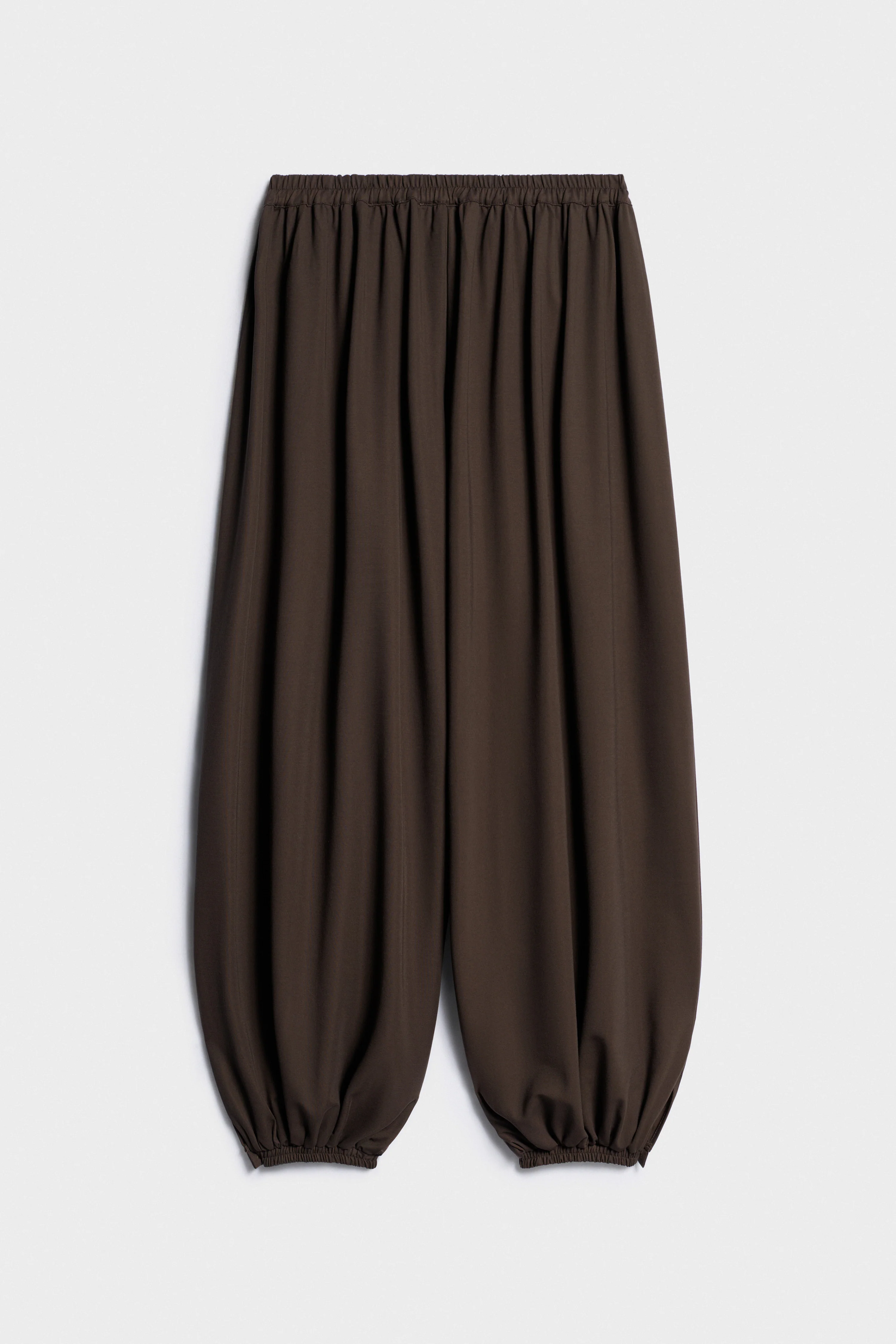 DRAPED BARREL LEG TROUSERS - Image 7