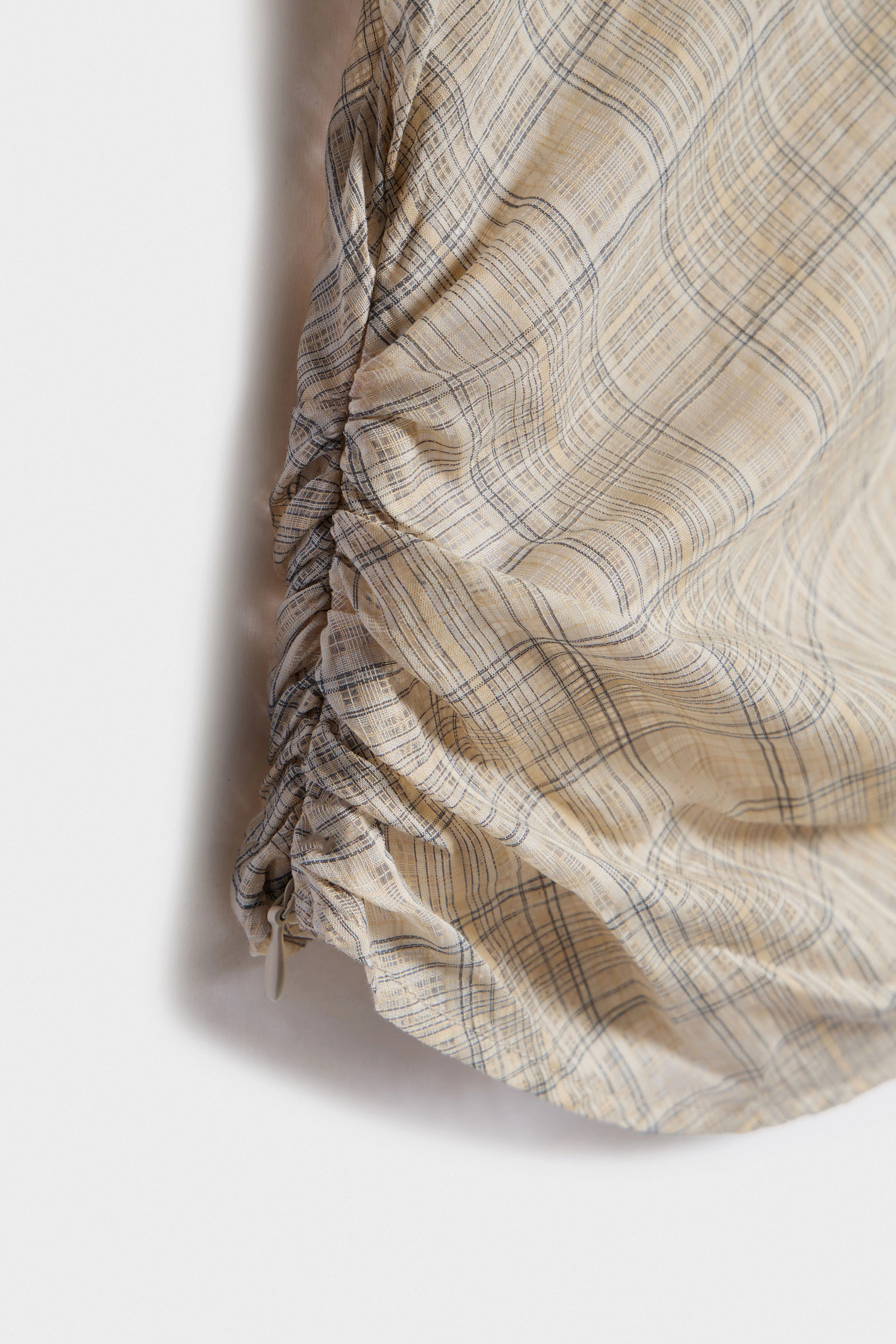 DRAPED COTTON TOP - Image 9