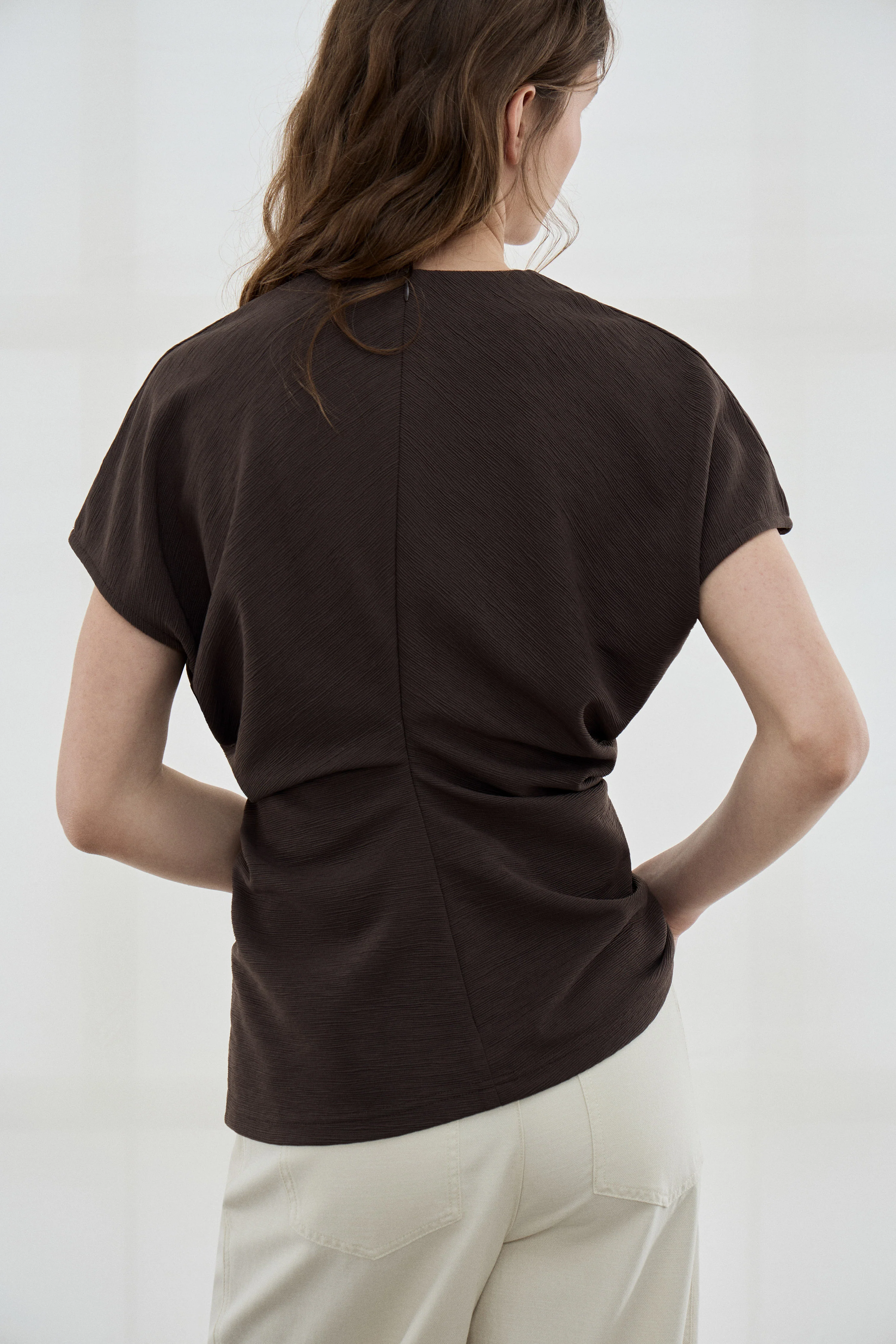 PLEATED T-SHIRT - Image 4