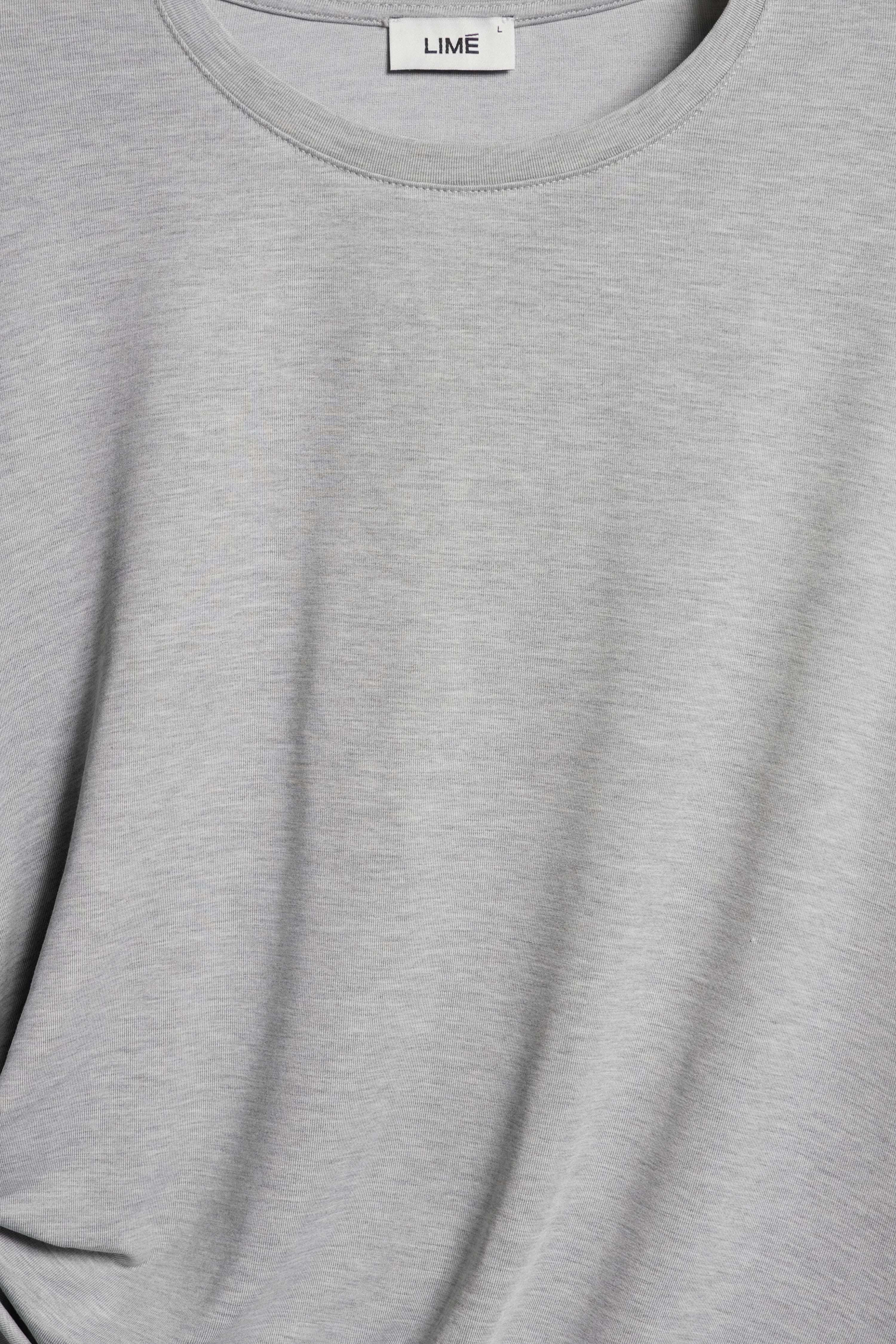 DRAPED VISCOSE T-SHIRT - Image 7