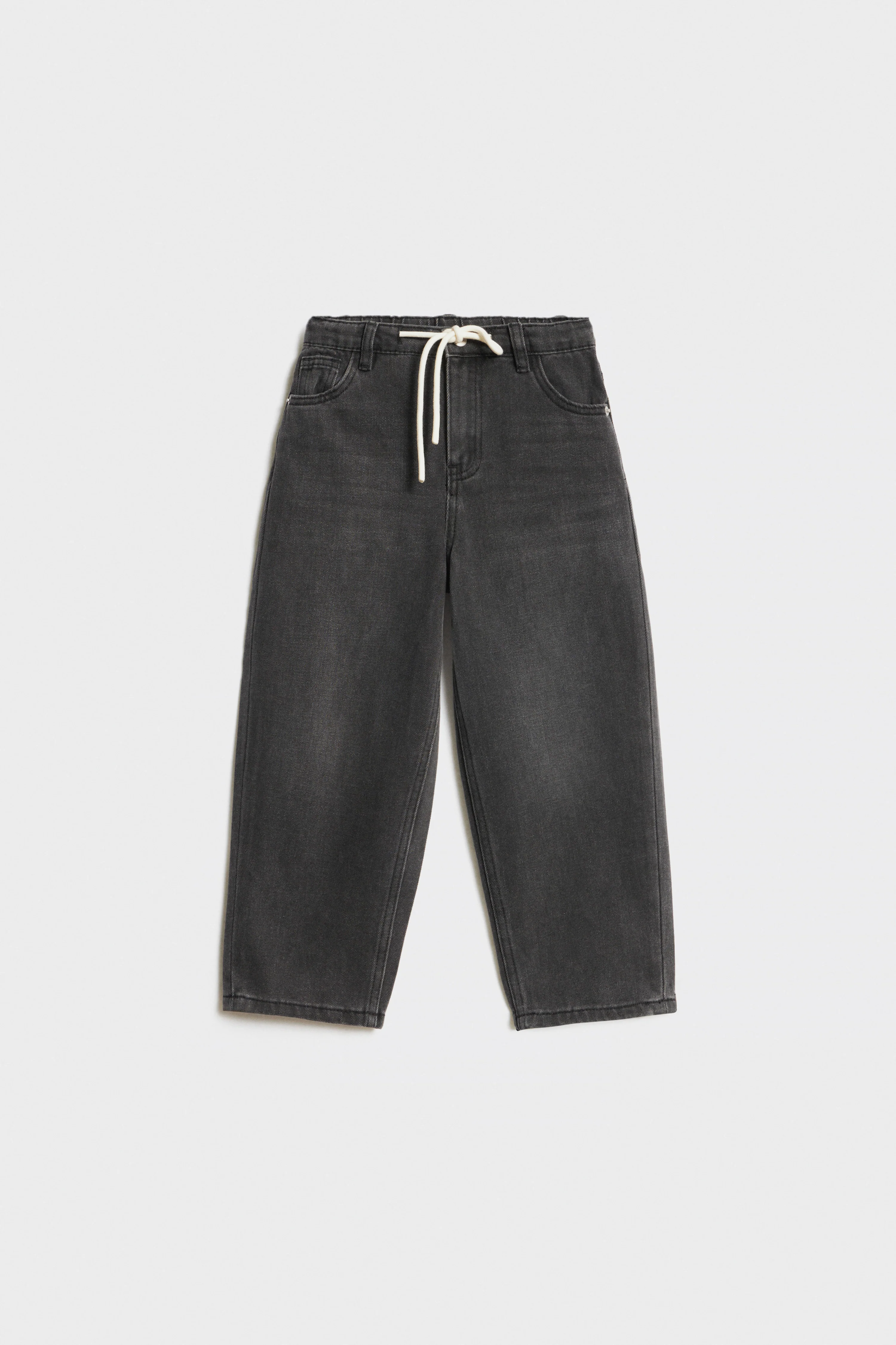 DRAWSTRING BAGGY JEANS - Image 4