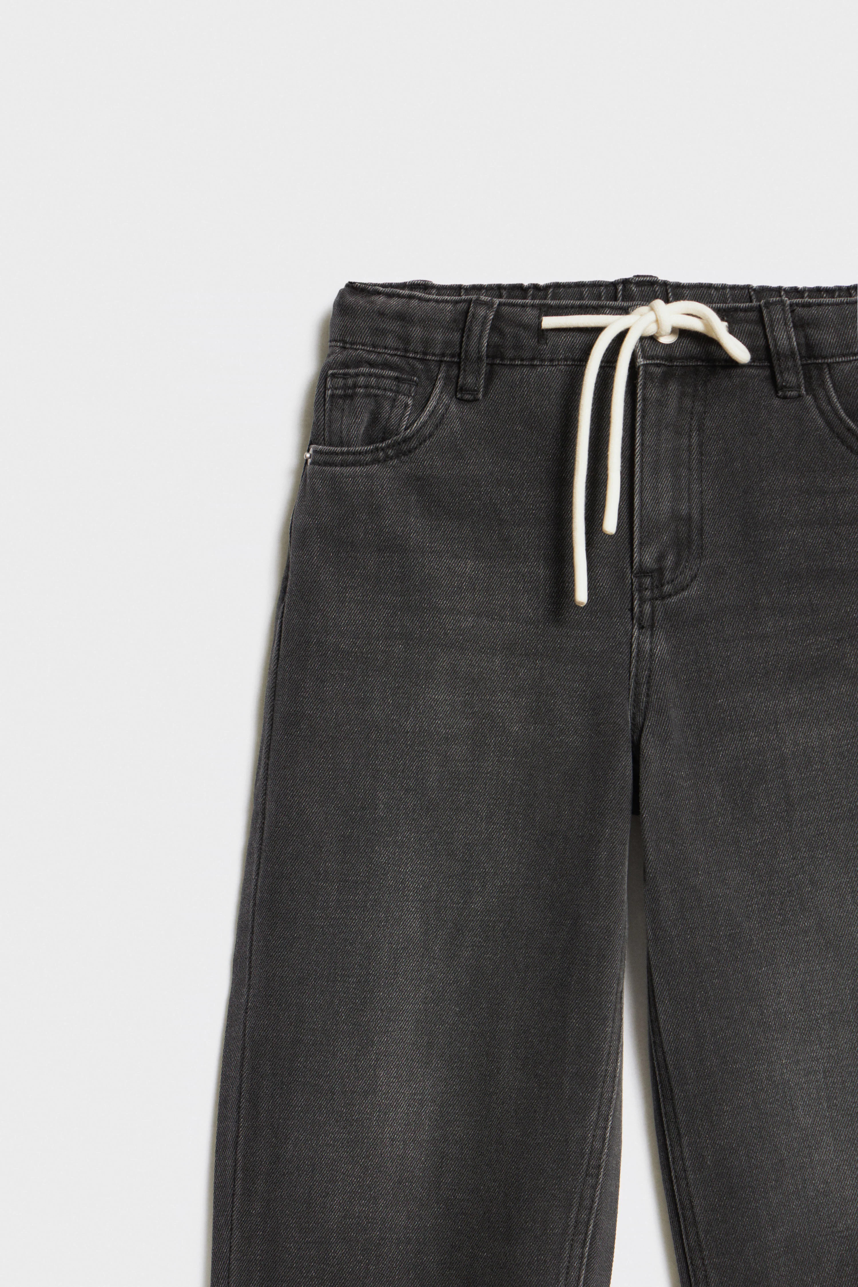 DRAWSTRING BAGGY JEANS - Image 6