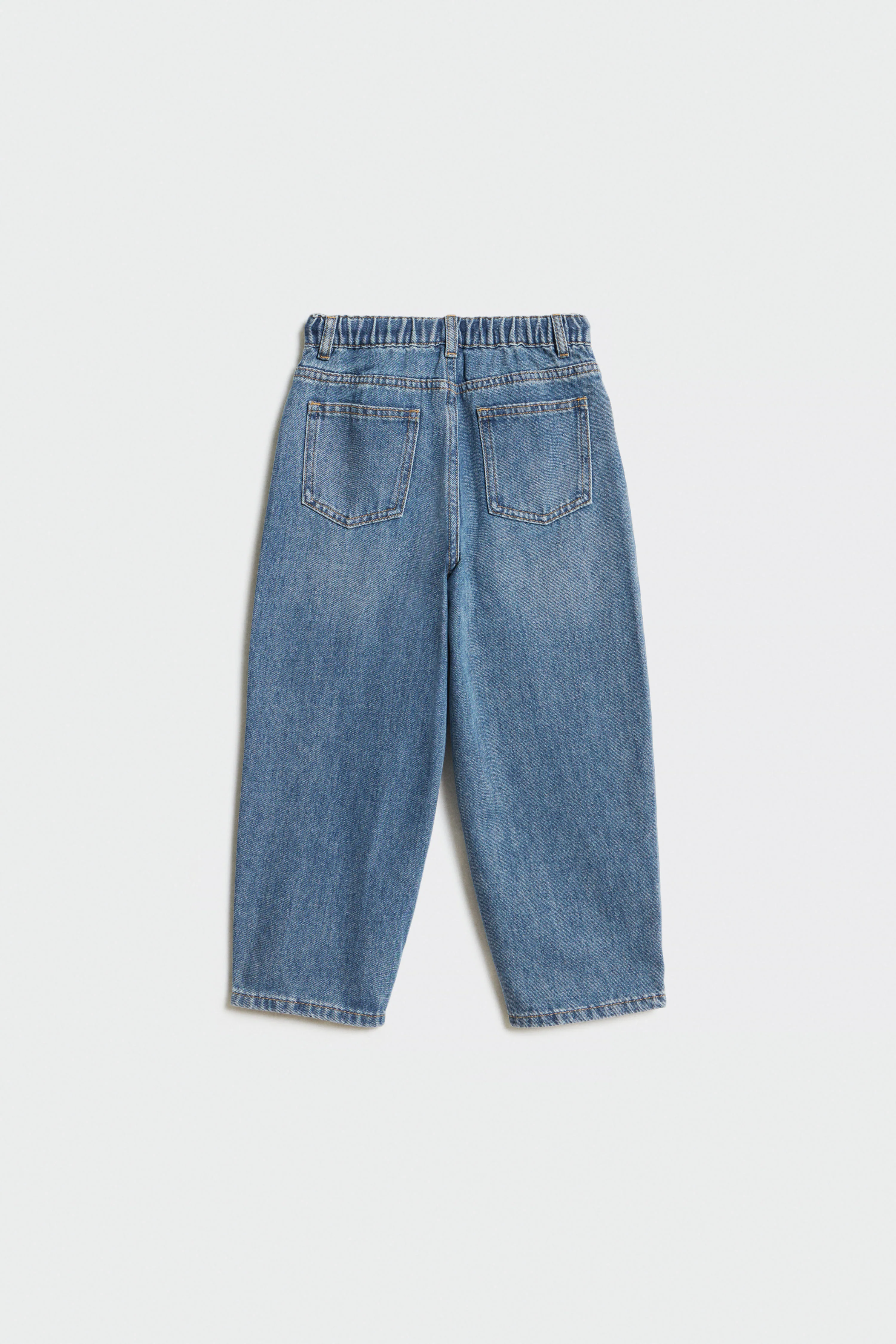 DRAWSTRING BAGGY JEANS - Image 4