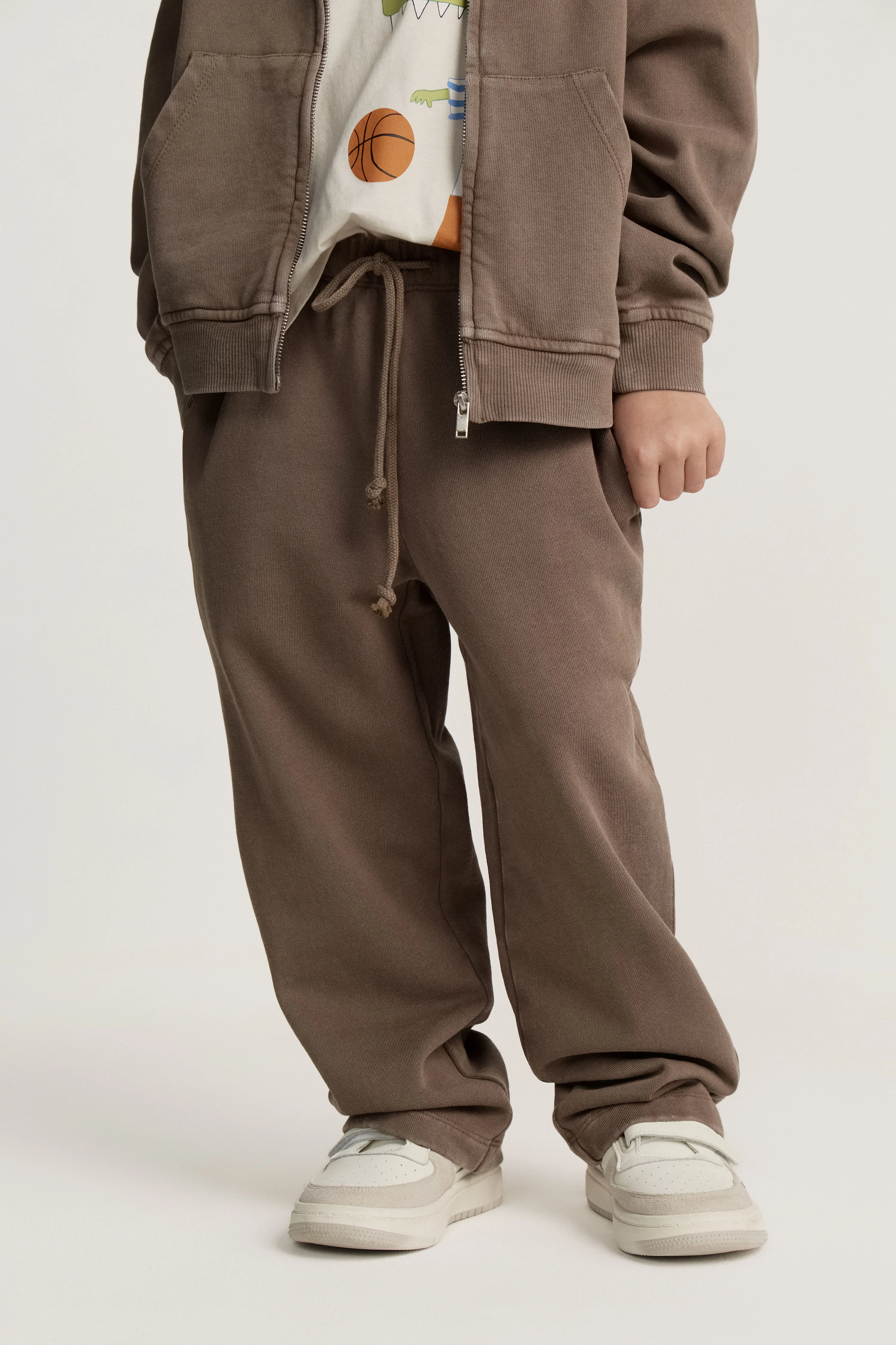 DRAWSTRING COTTON SWEATPANTS - Image 2
