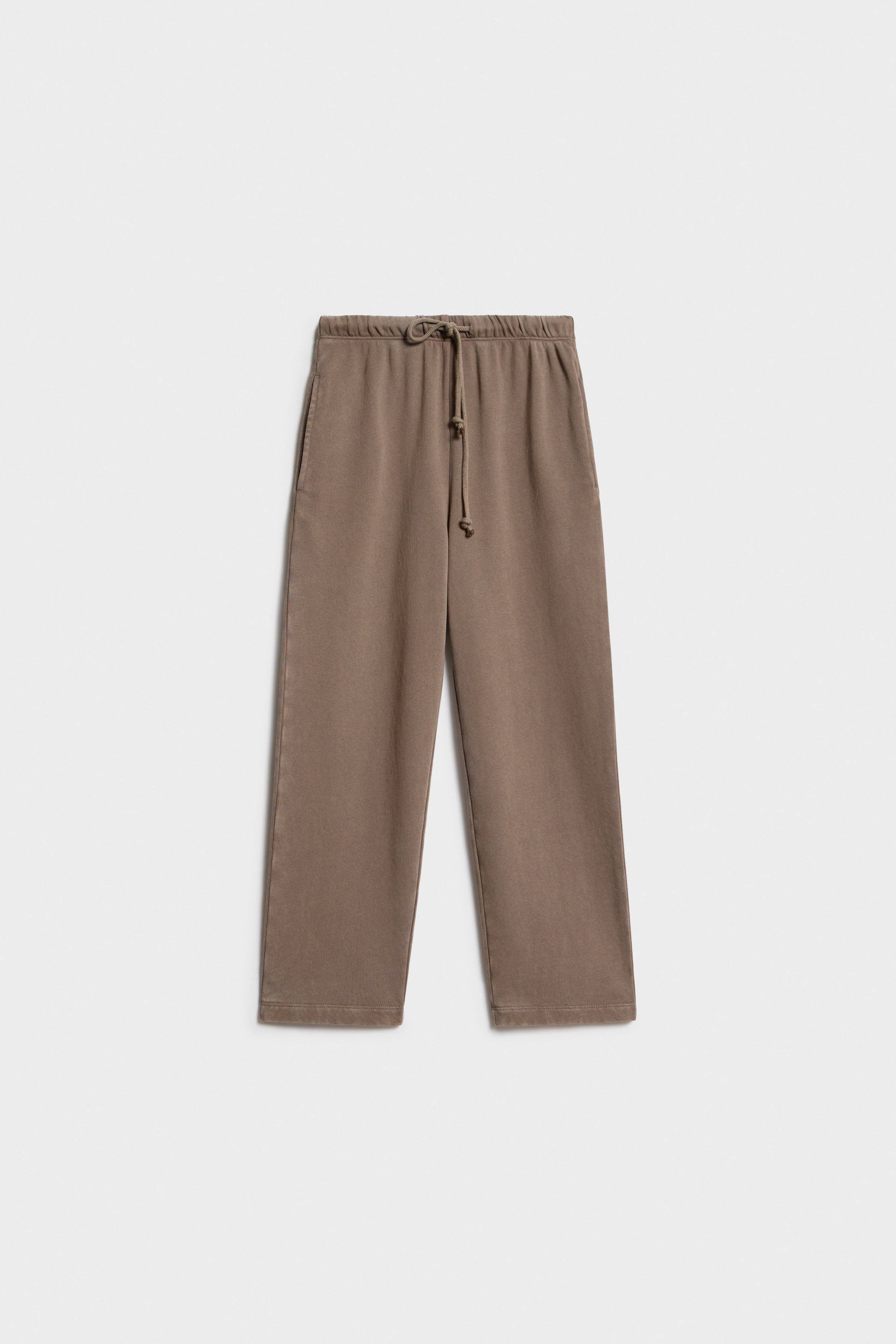 DRAWSTRING COTTON SWEATPANTS - Image 3