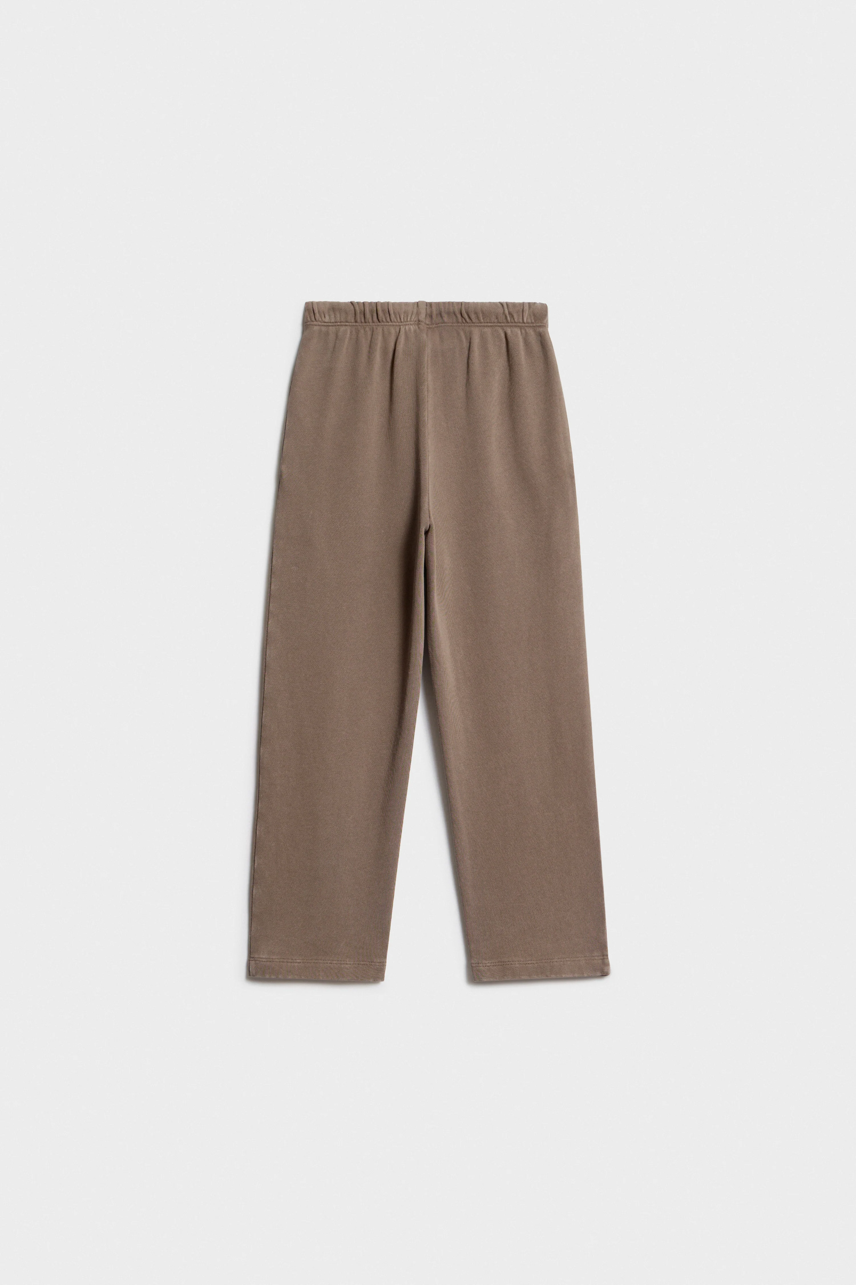 DRAWSTRING COTTON SWEATPANTS - Image 4