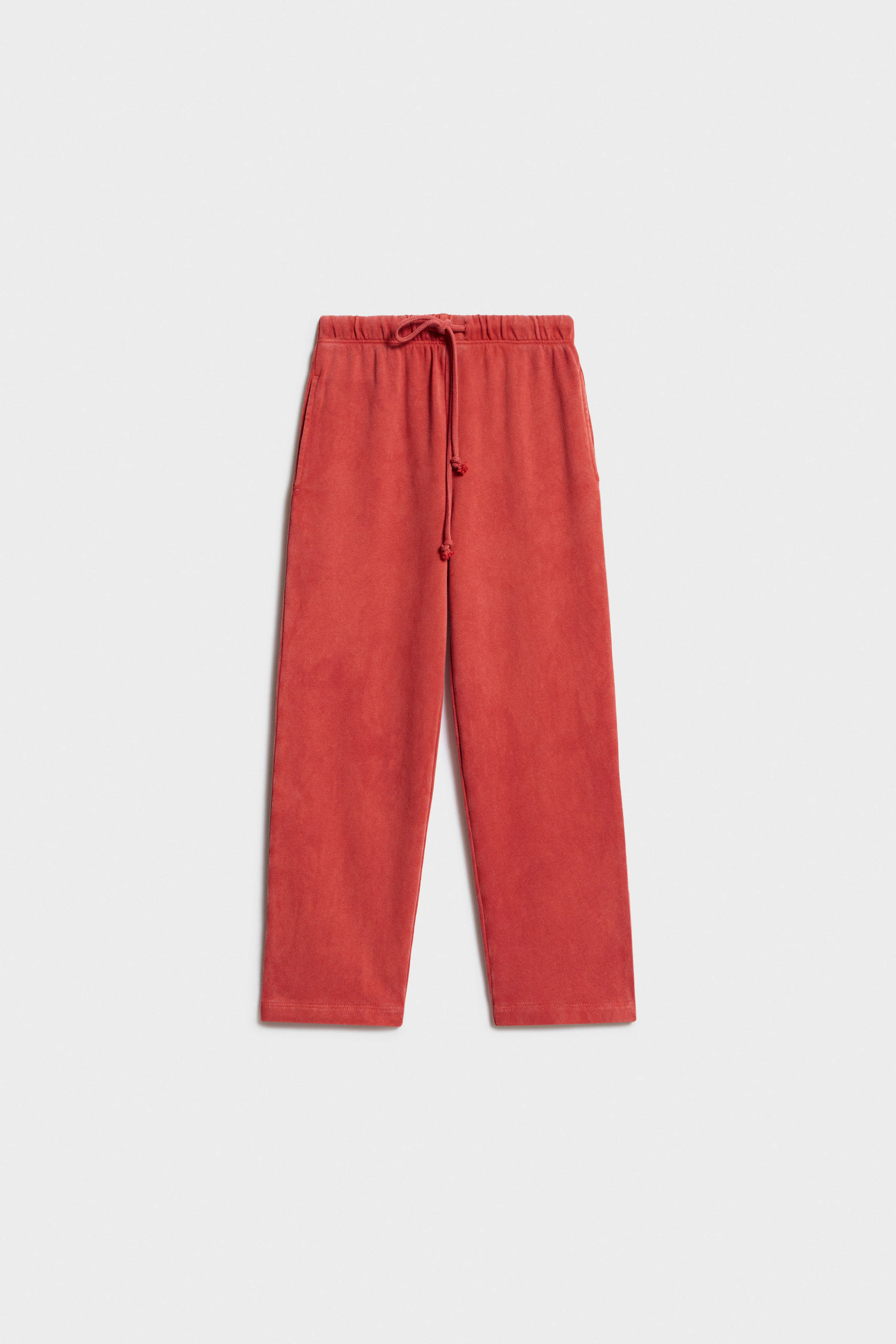 DRAWSTRING COTTON SWEATPANTS