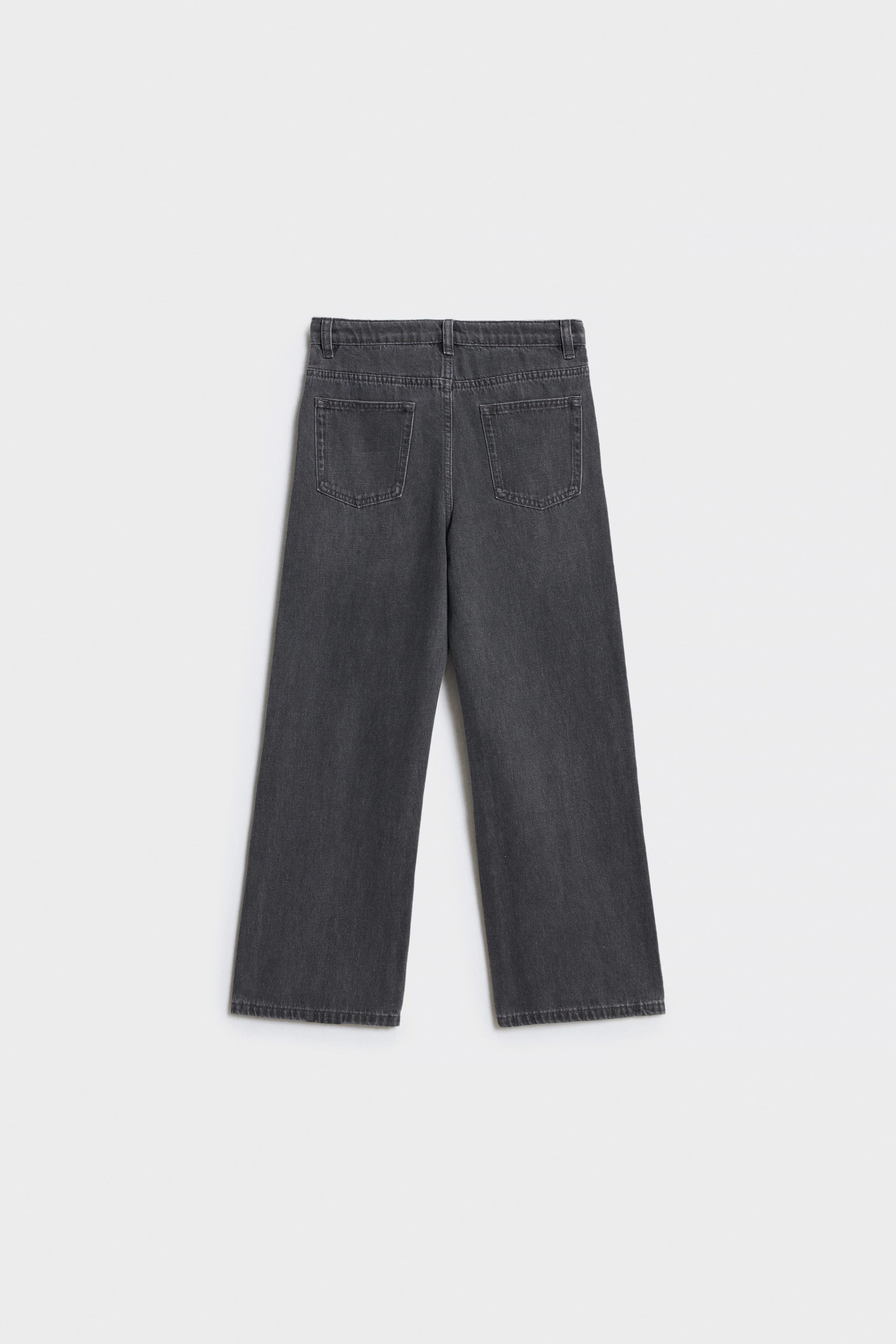 WIDE-LEG DRAWSTRING JEANS - Image 5