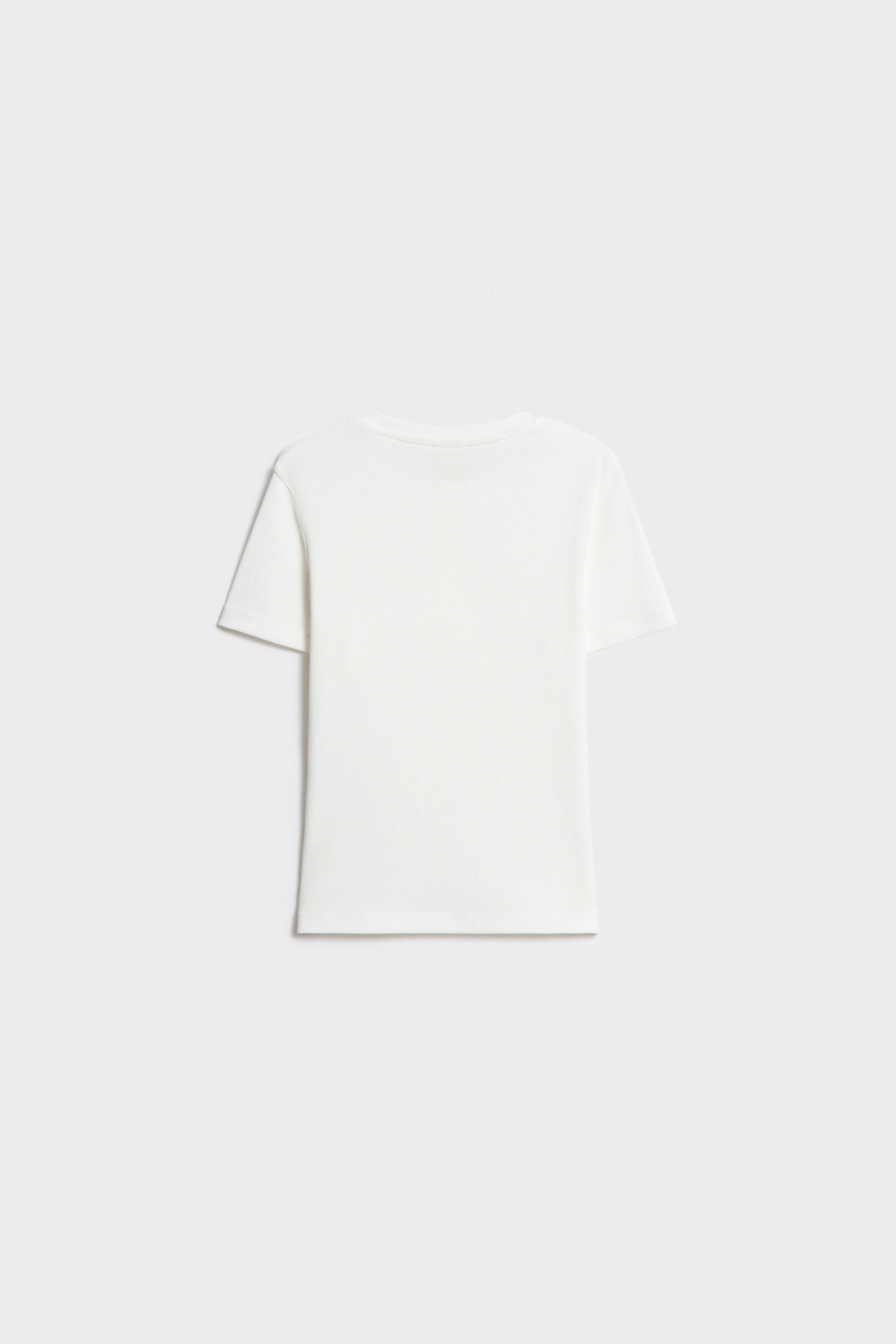 EMBELLISHED BUTTONS T-SHIRT - Image 5