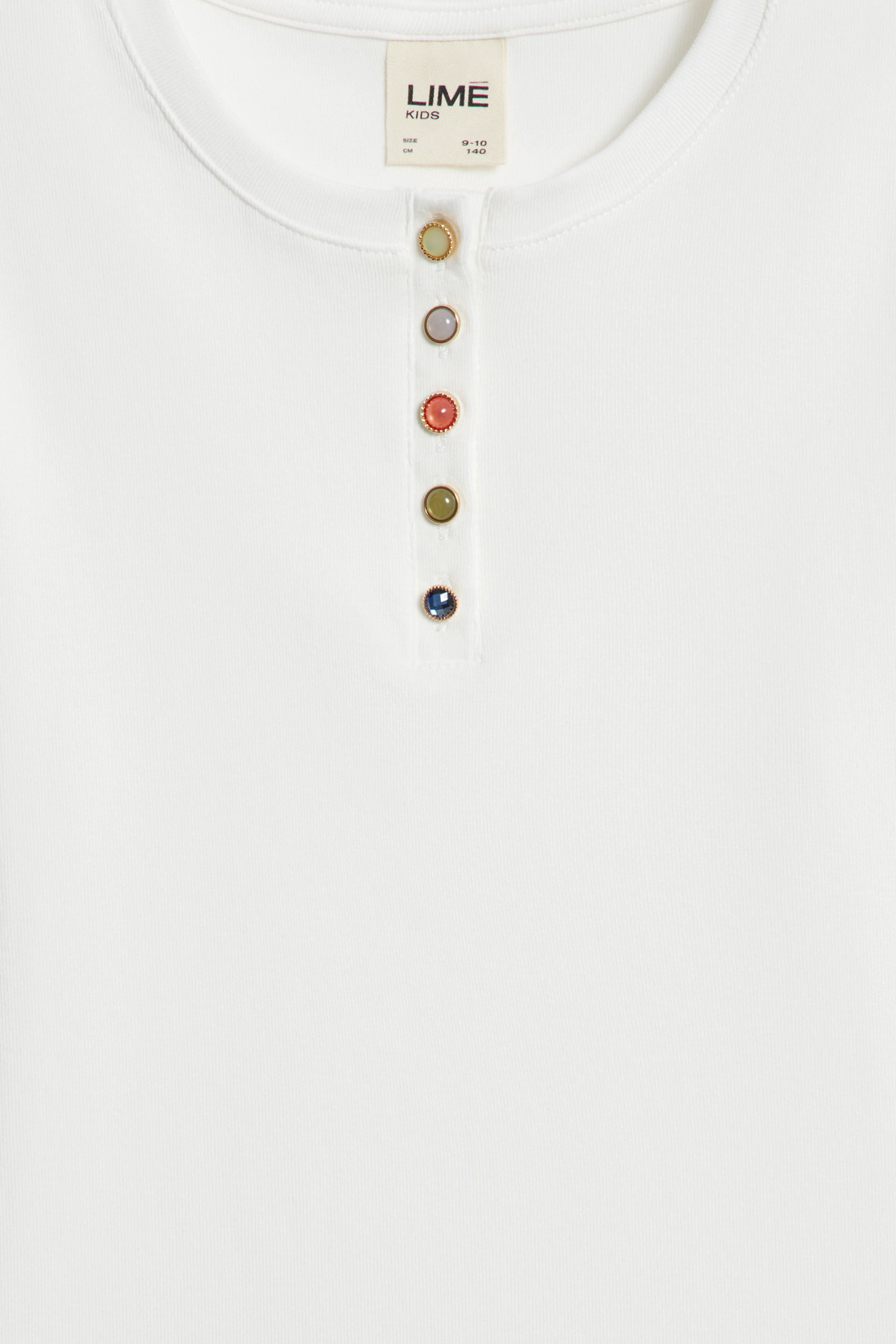 EMBELLISHED BUTTONS T-SHIRT - Image 6