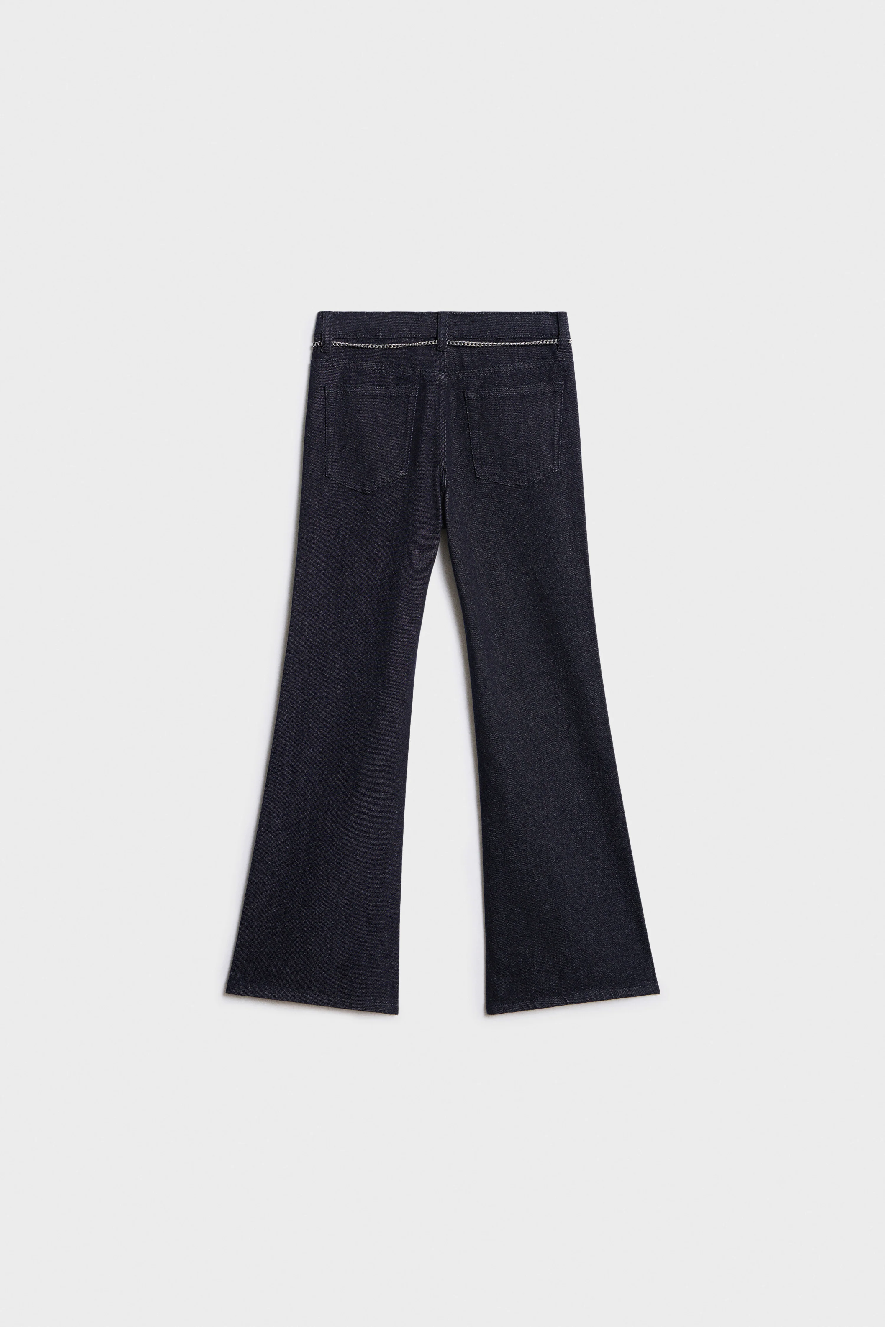FLARED JEANS WITH CHAIN - Image 6