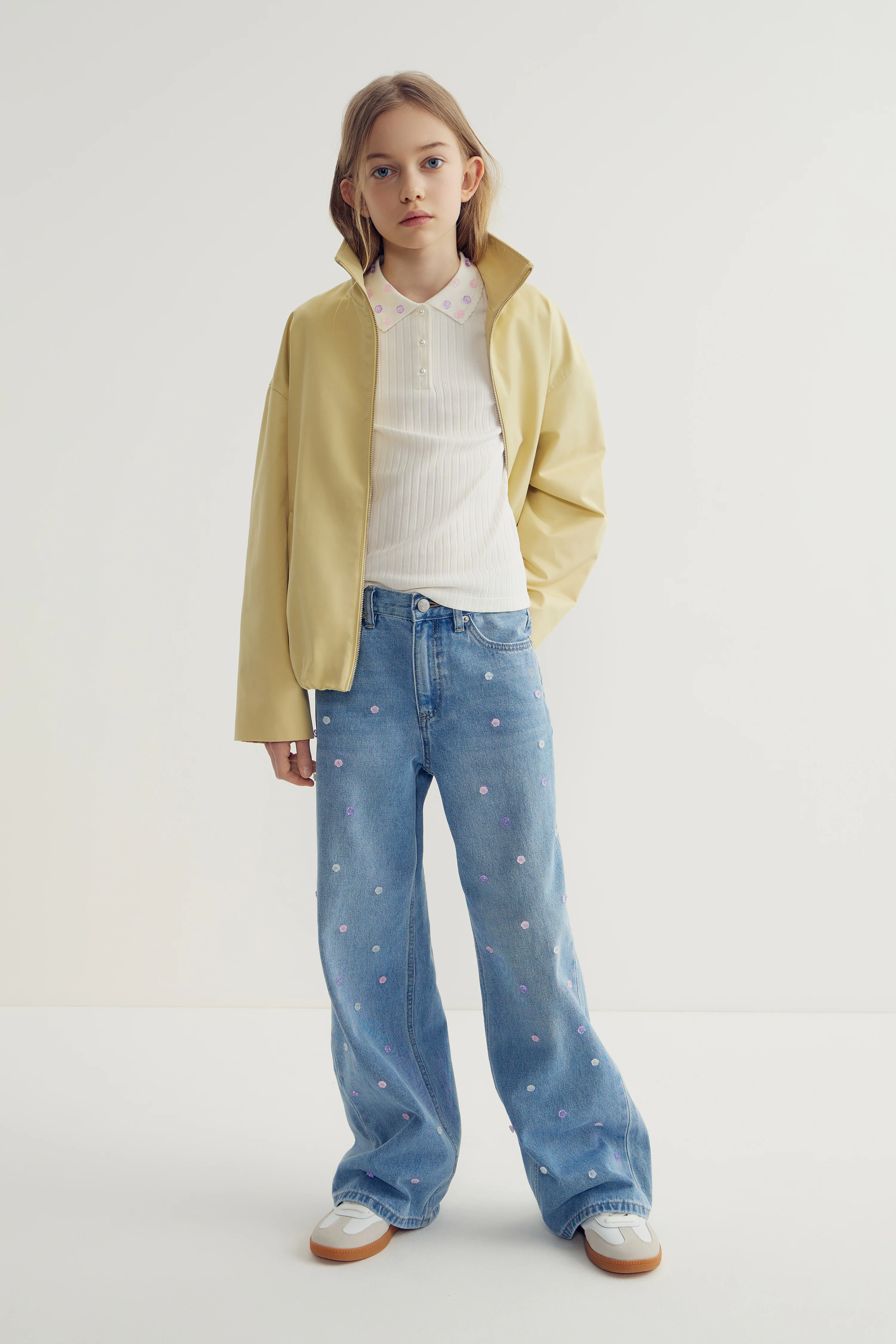 EMBELLISHED COLLAR T-SHIRT - Image 2