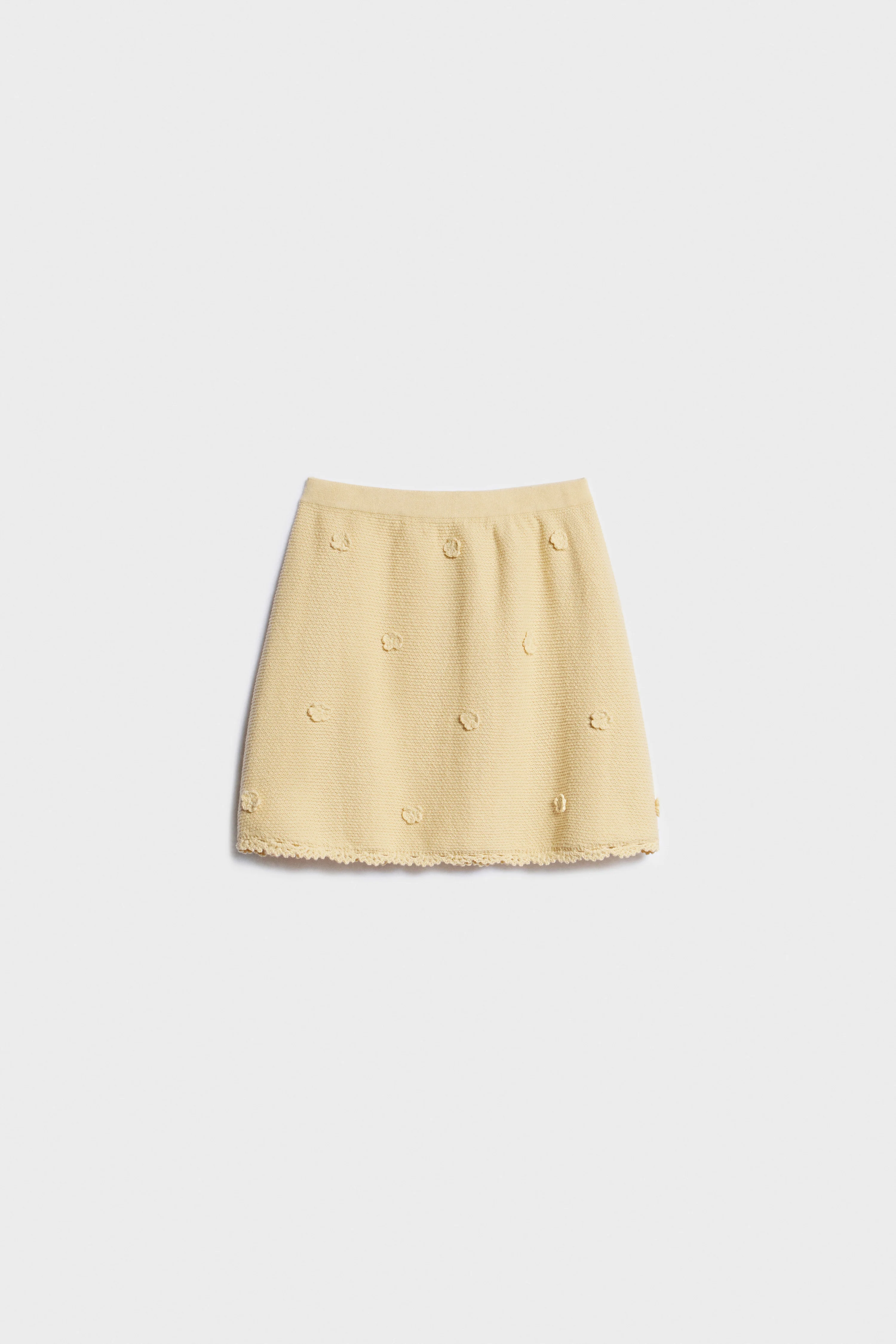 EMBELLISHED COTTON-KNIT SKIRT - Image 4