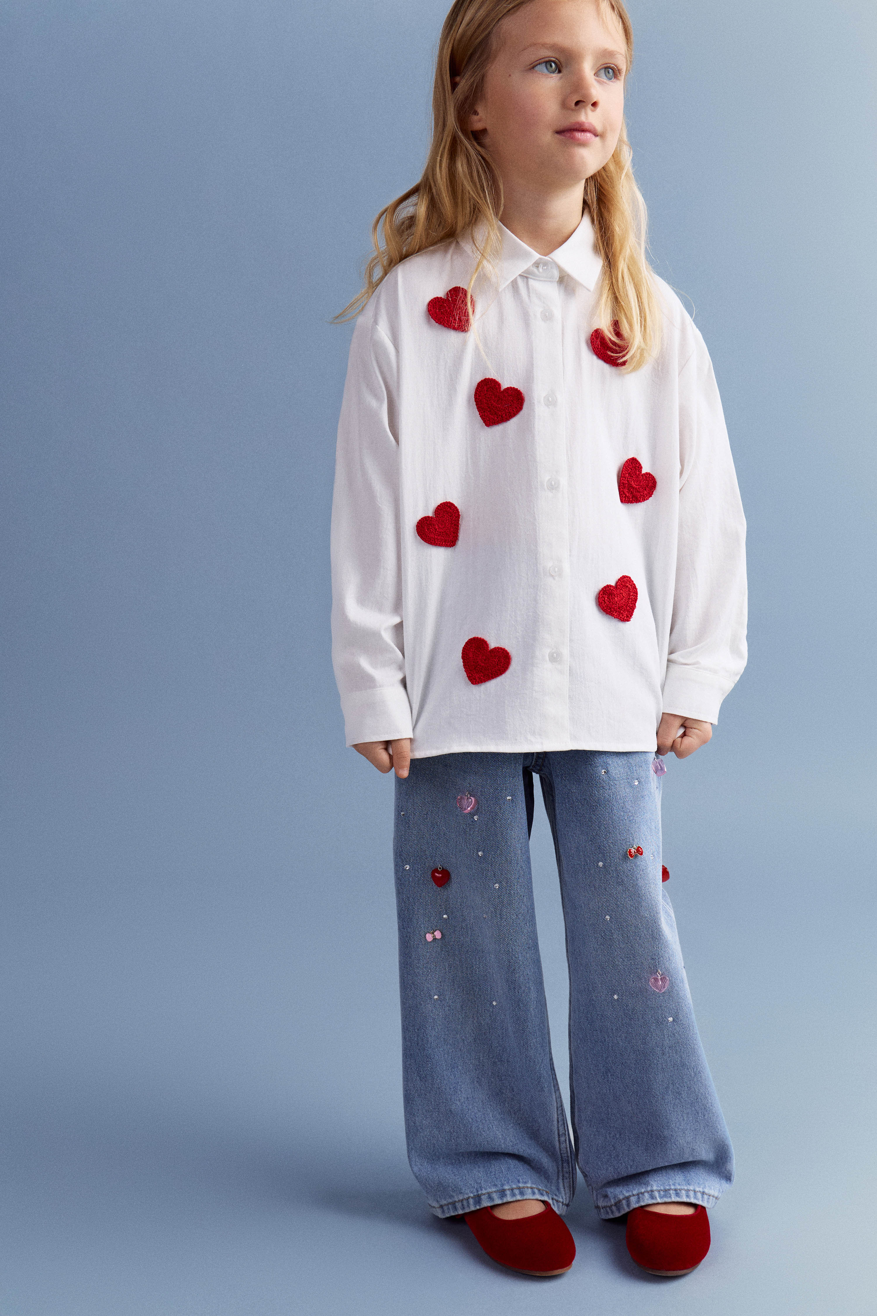 EMBELLISHED COTTON SHIRT - Image 3