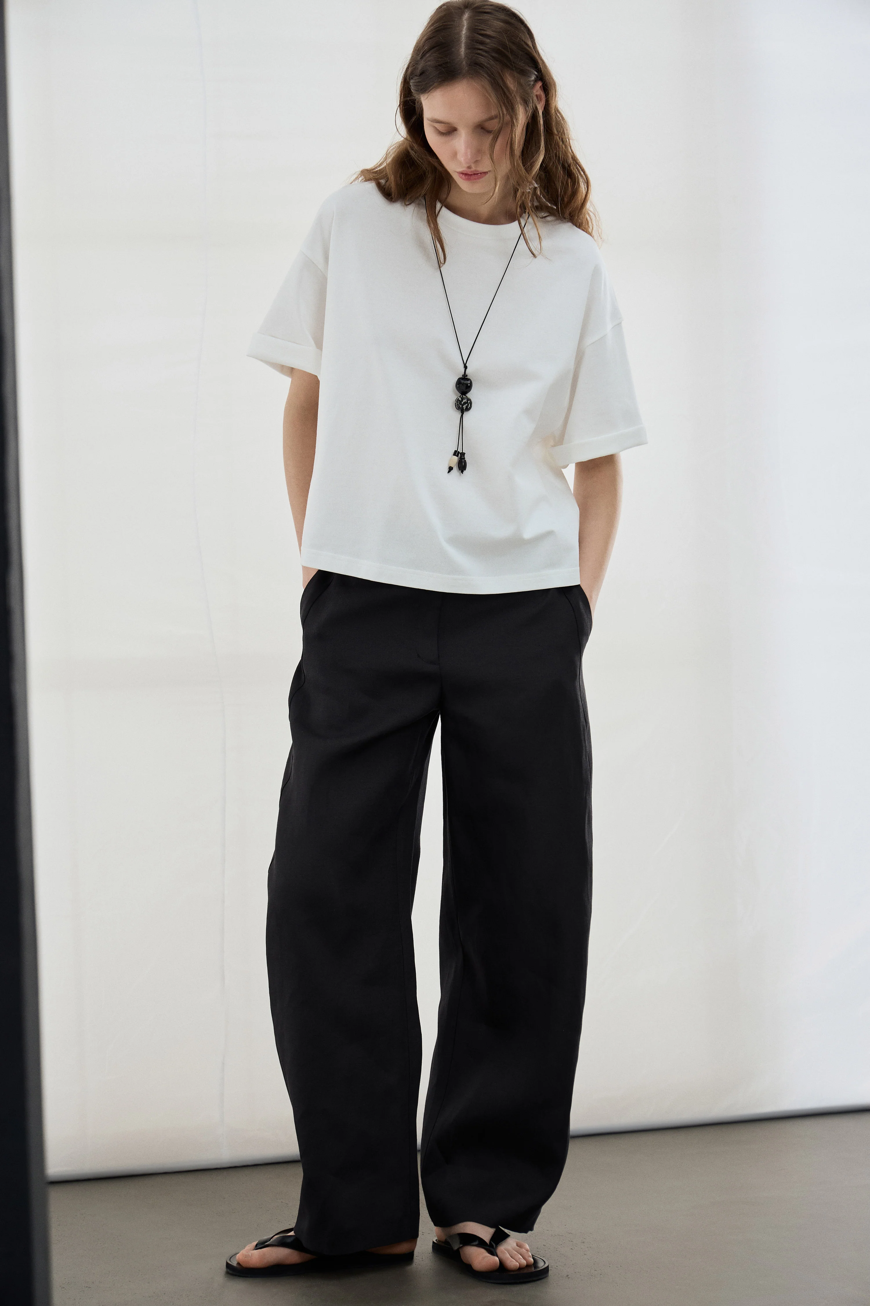 EMBELLISHED COTTON T-SHIRT