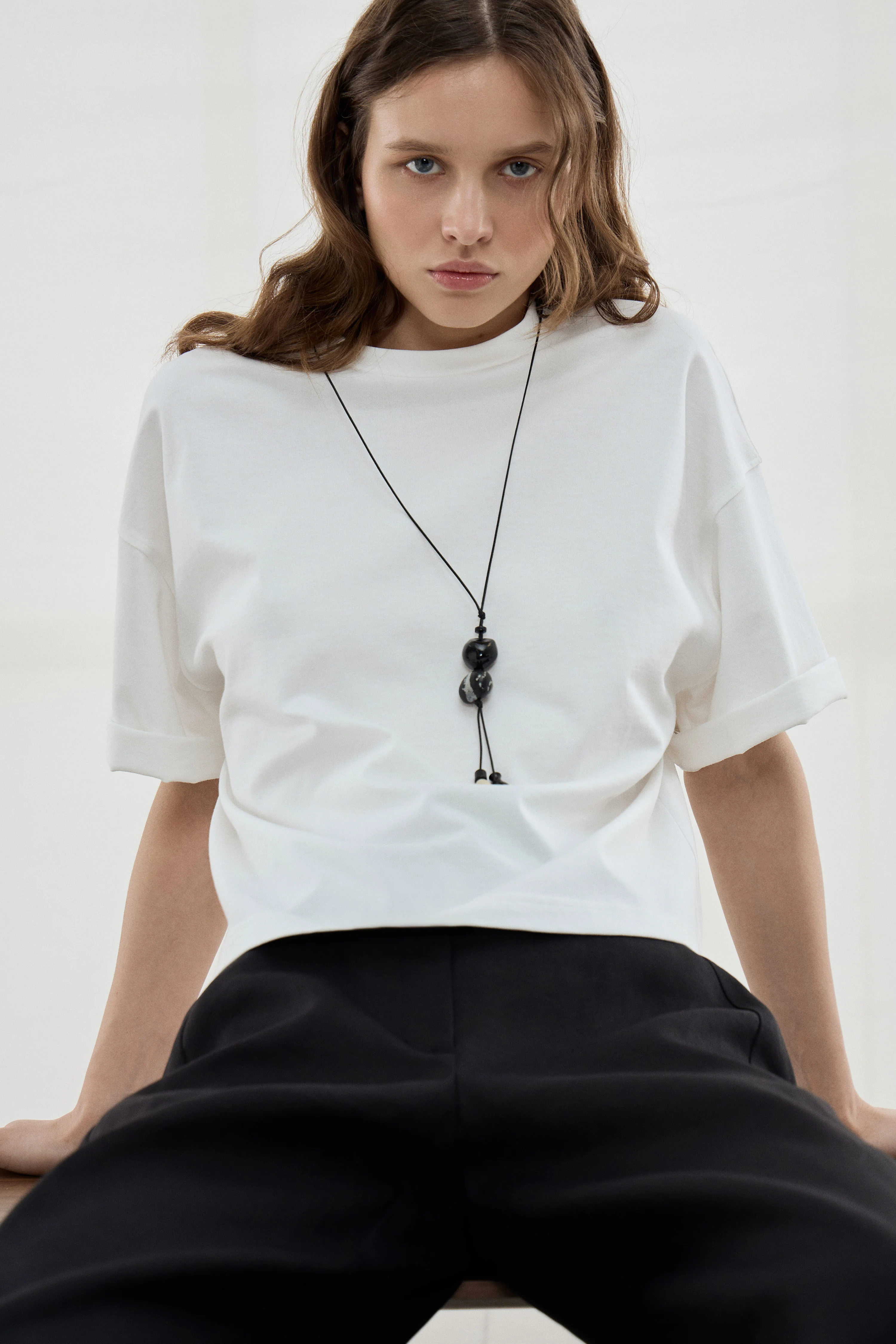 EMBELLISHED COTTON T-SHIRT - Image 2
