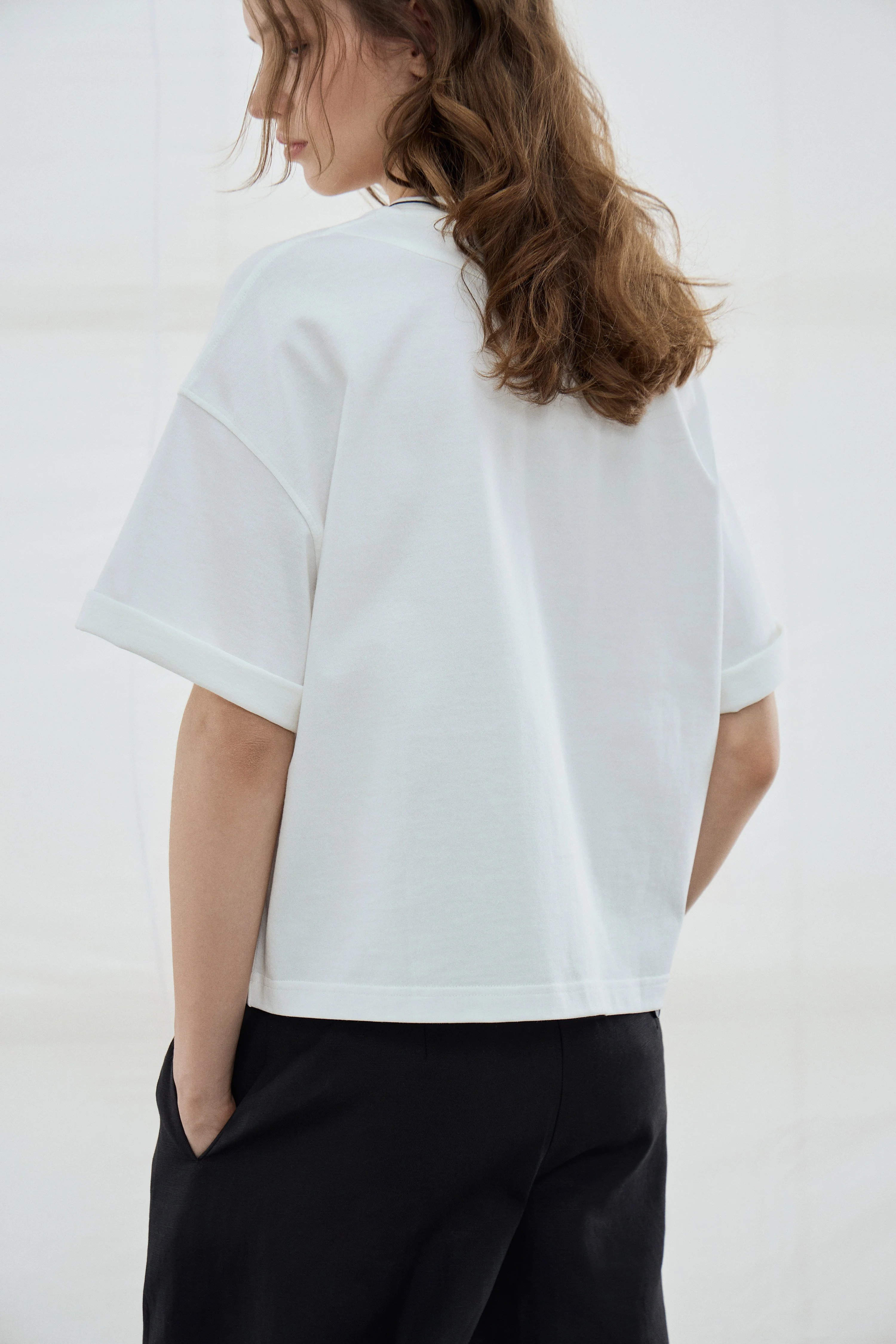 EMBELLISHED COTTON T-SHIRT - Image 4