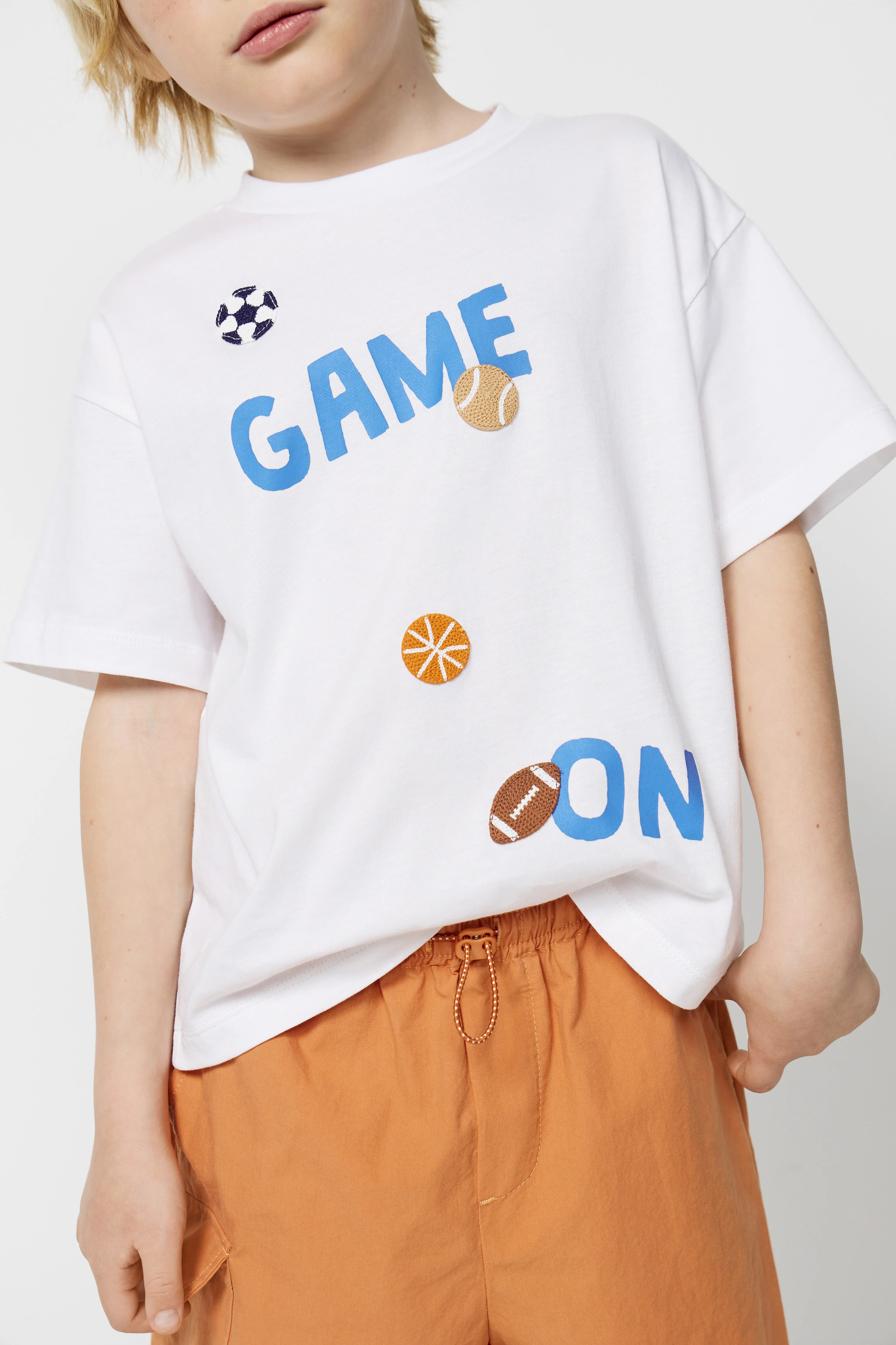 EMBELLISHED COTTON T-SHIRT - Image 3