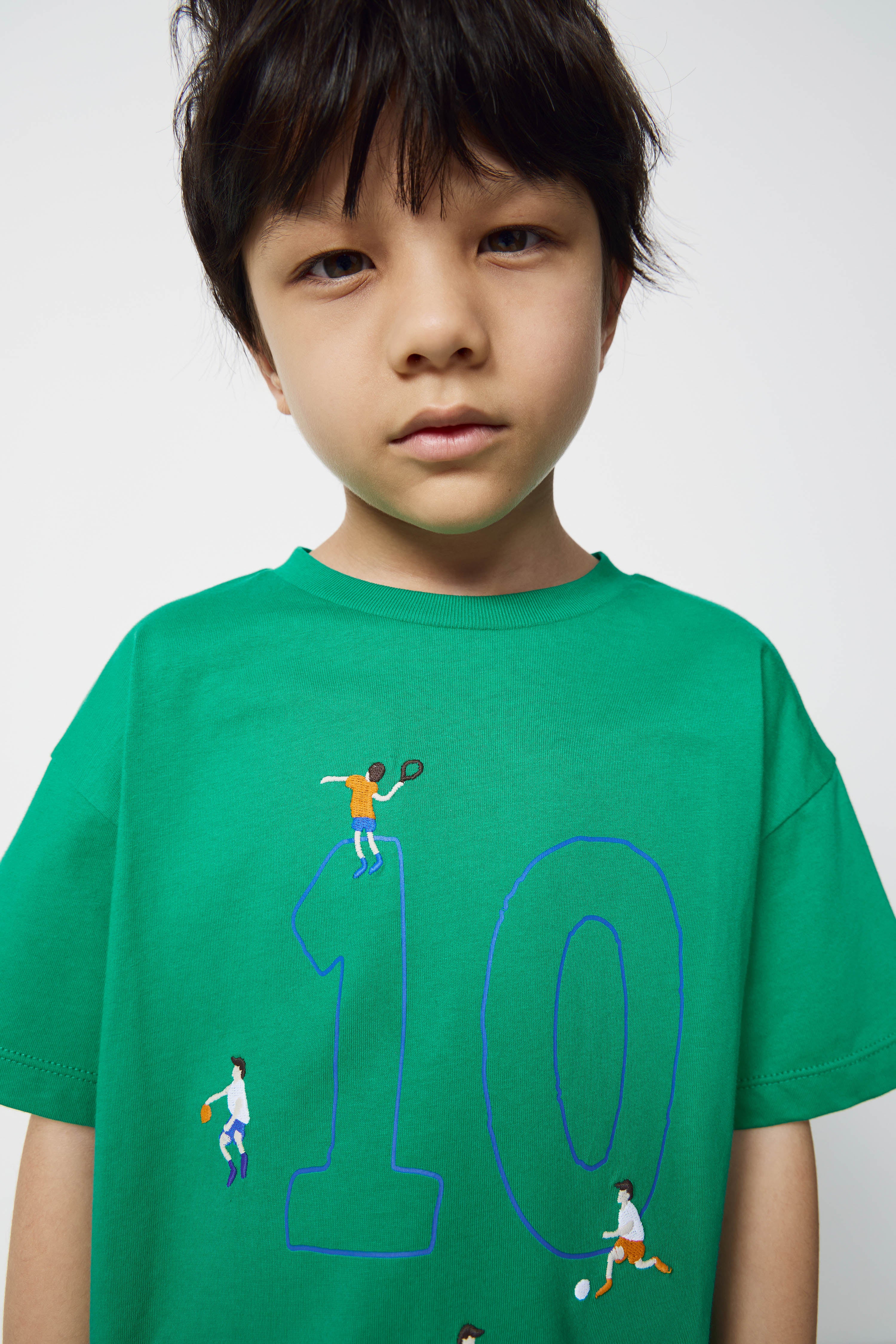 EMBELLISHED COTTON T-SHIRT