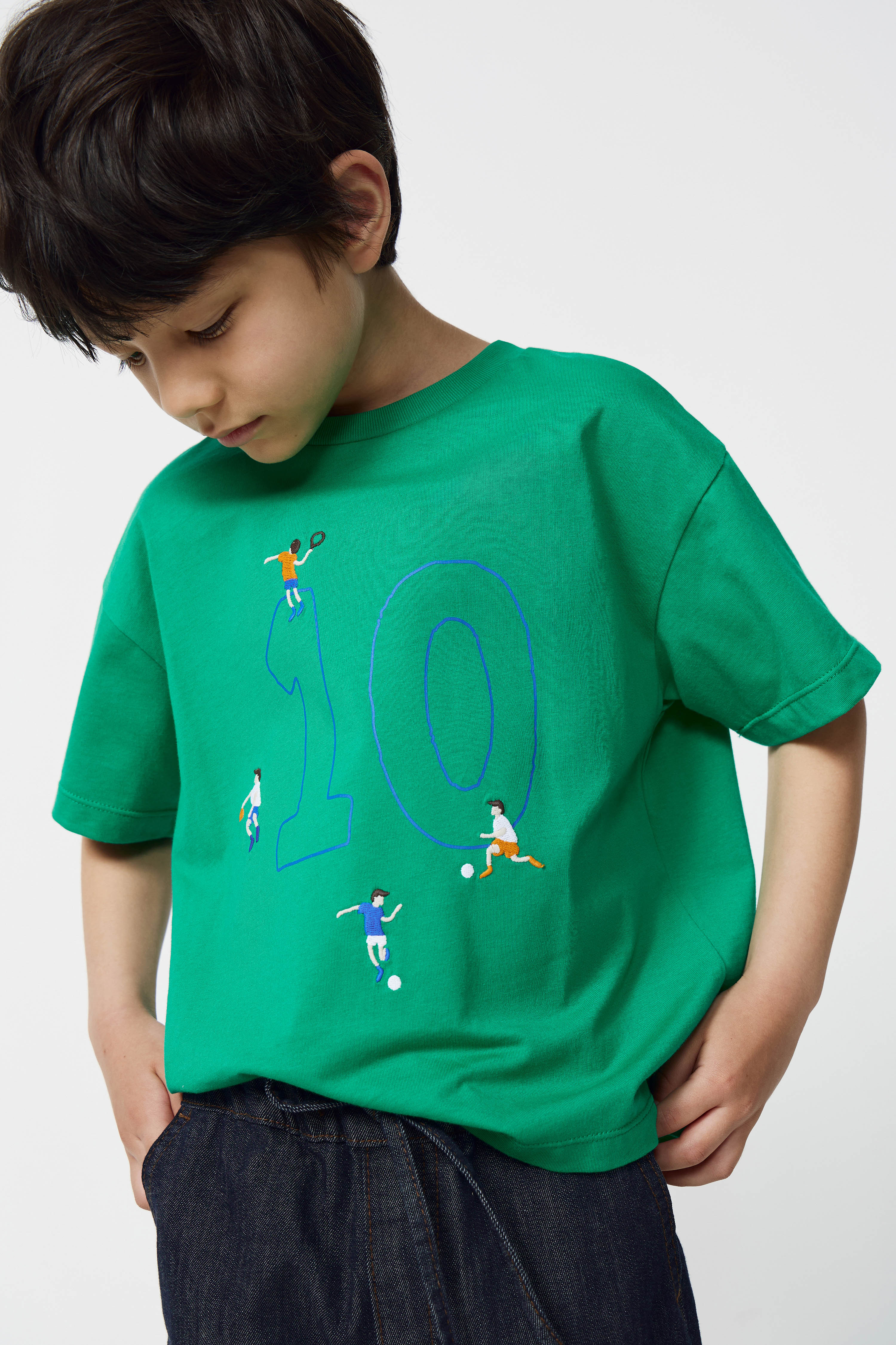 EMBELLISHED COTTON T-SHIRT - Image 3