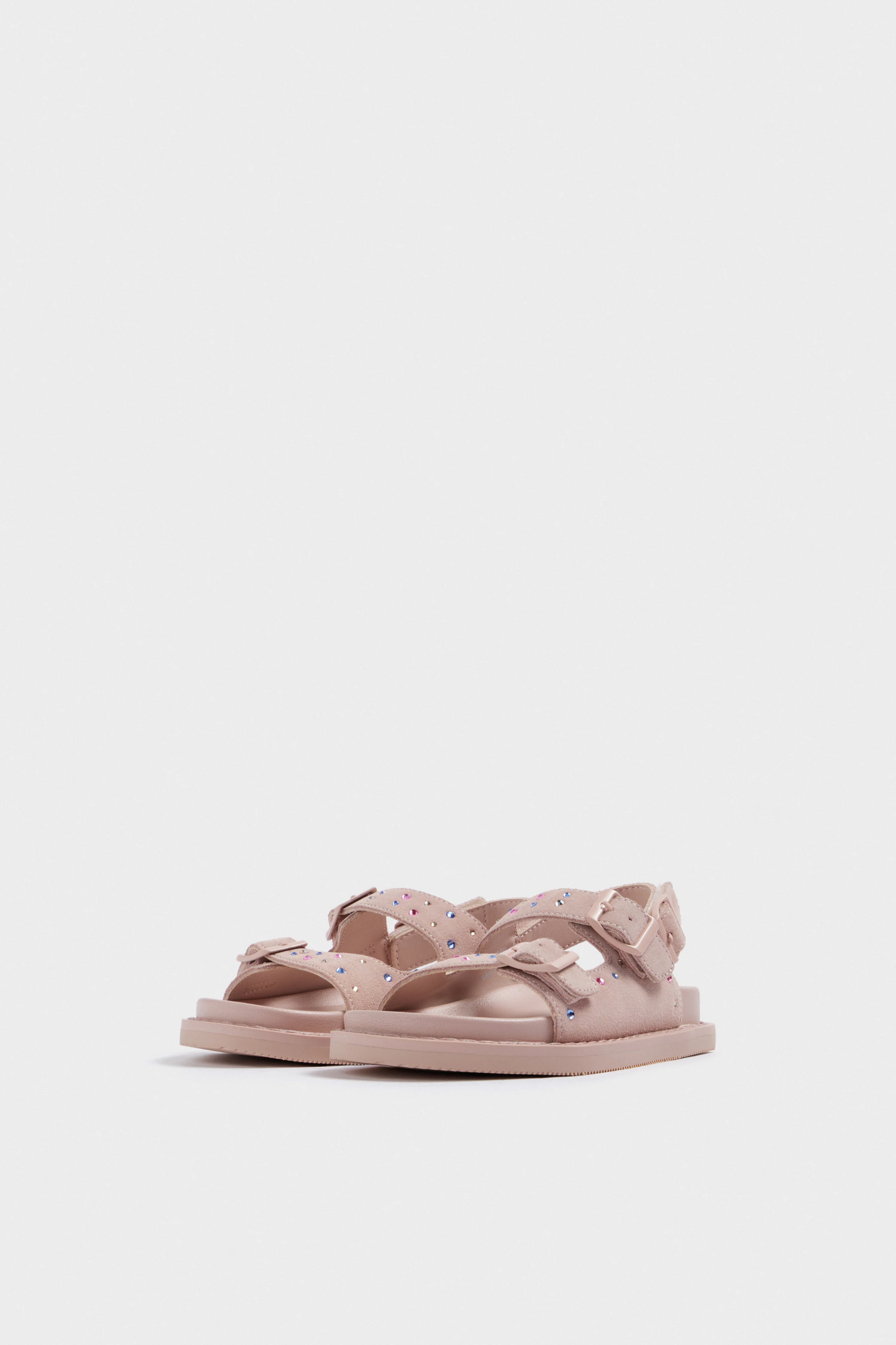 EMBELLISHED SUEDE SANDALS - Image 4