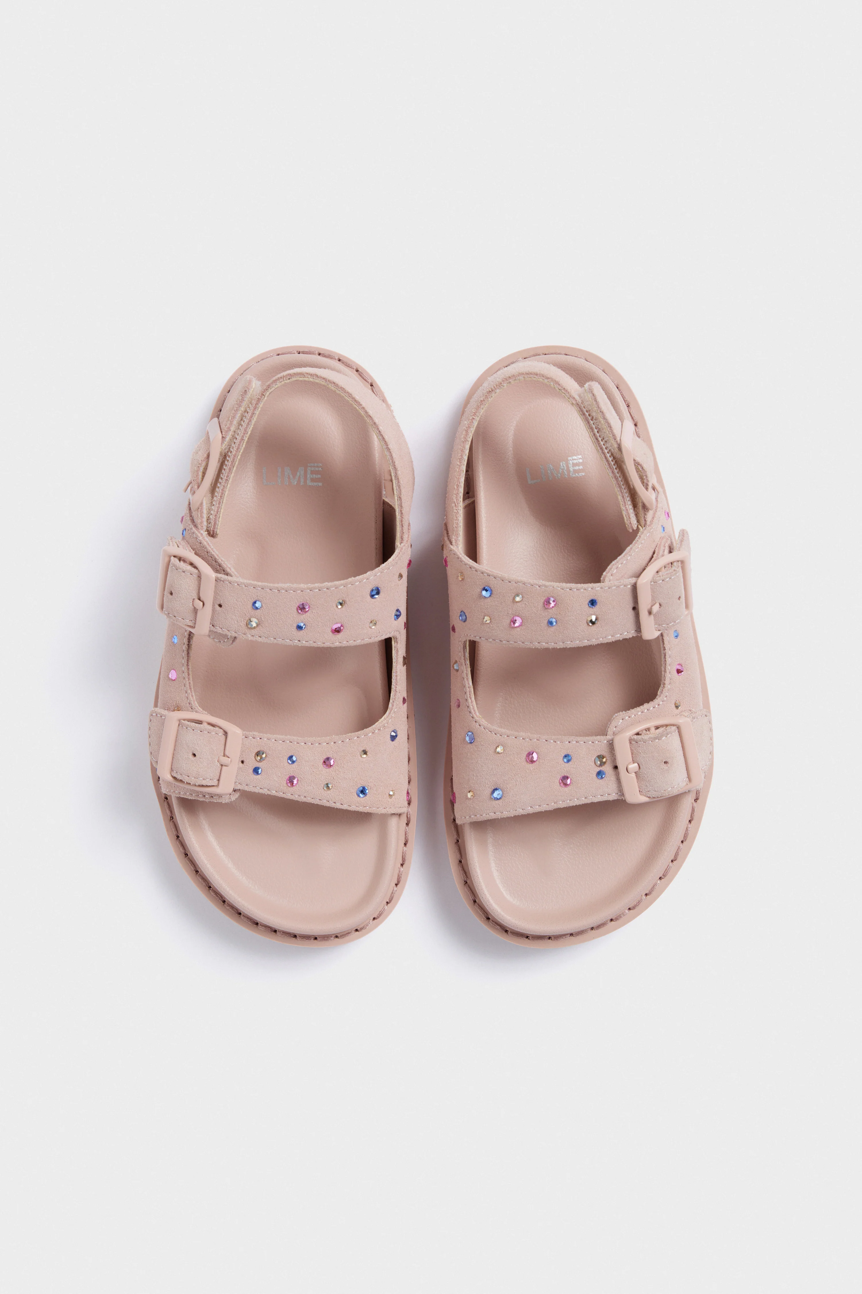 EMBELLISHED SUEDE SANDALS - Image 5