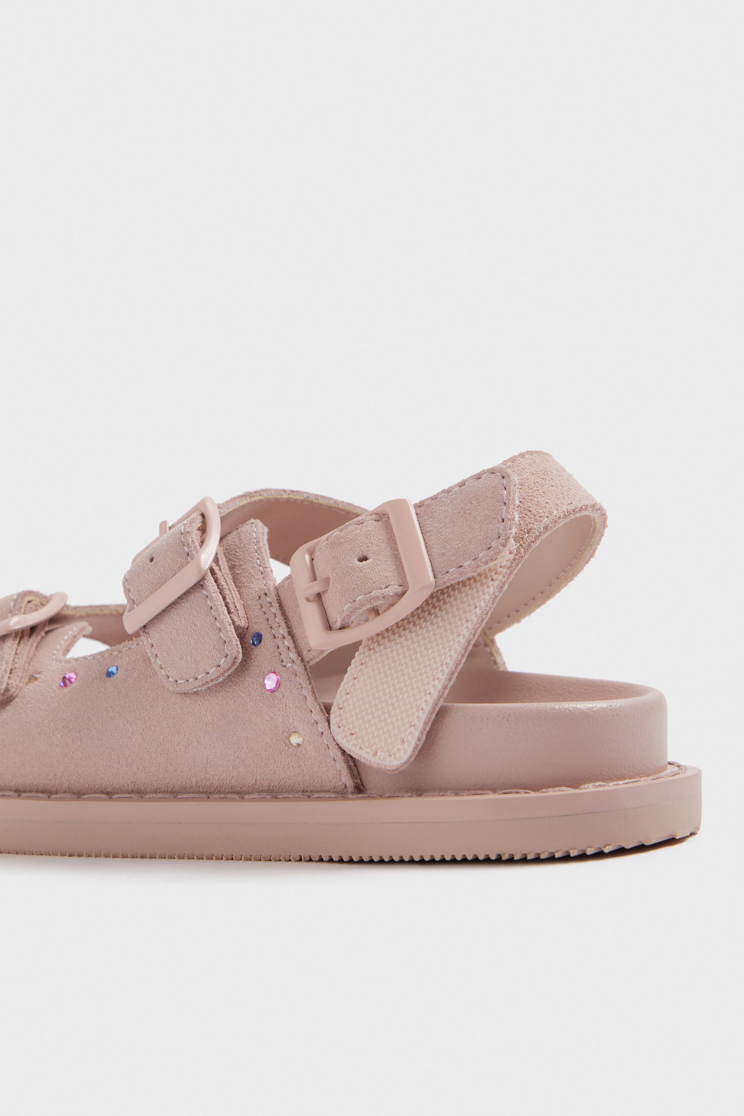 EMBELLISHED SUEDE SANDALS - Image 7