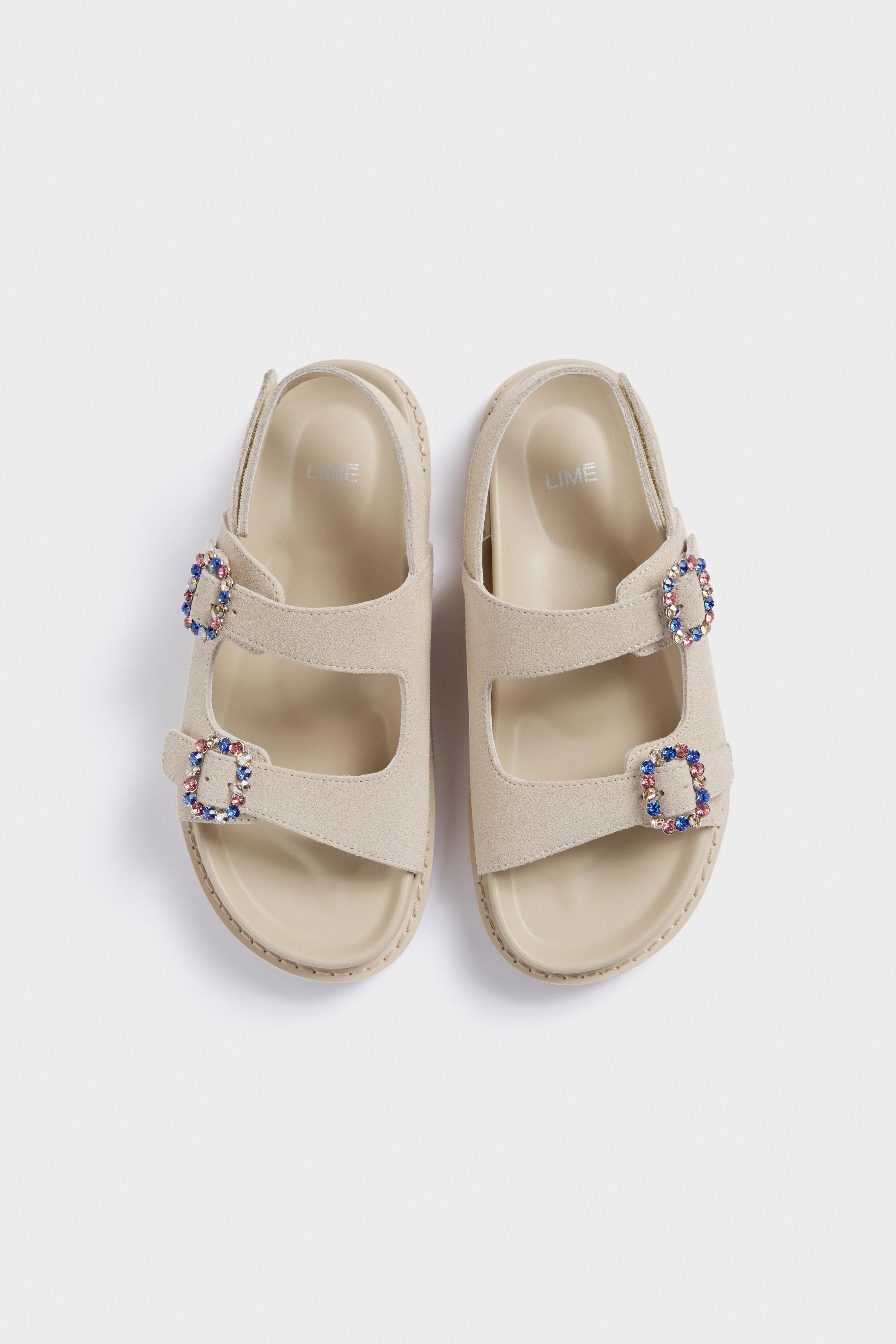 EMBELLISHED SUEDE SANDALS - Image 5