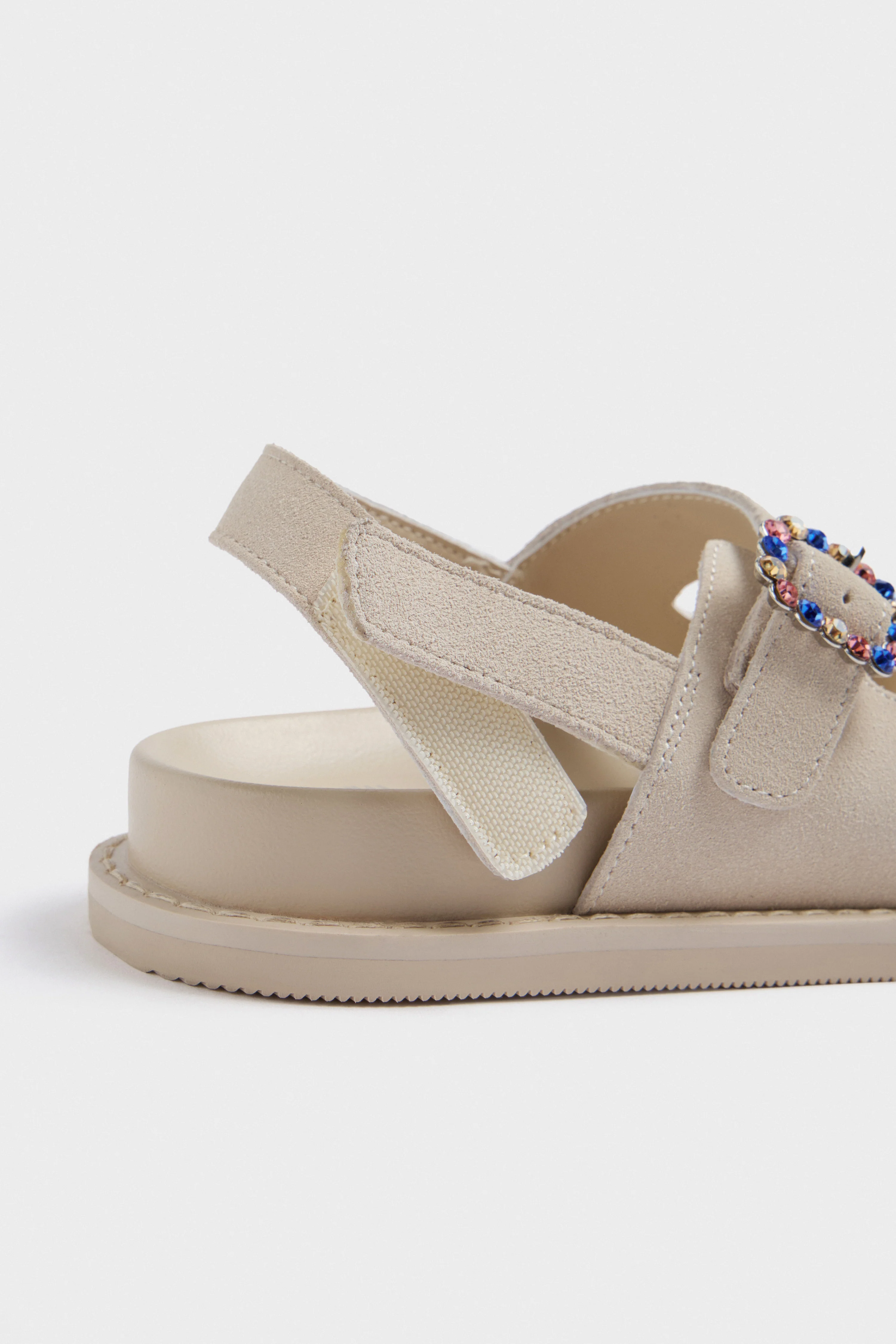 EMBELLISHED SUEDE SANDALS - Image 7