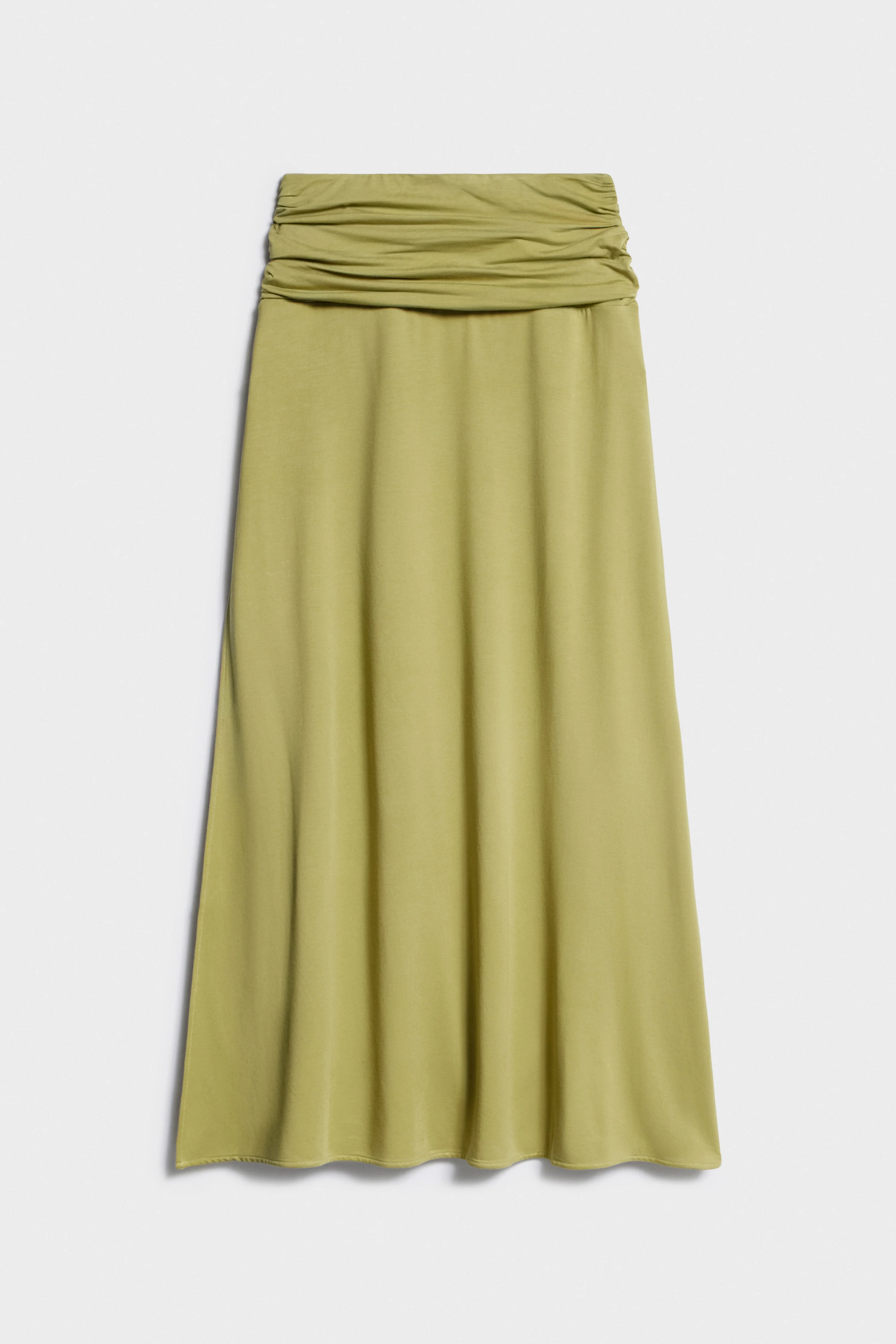 DRAPED VISCOSE SKIRT - Image 6