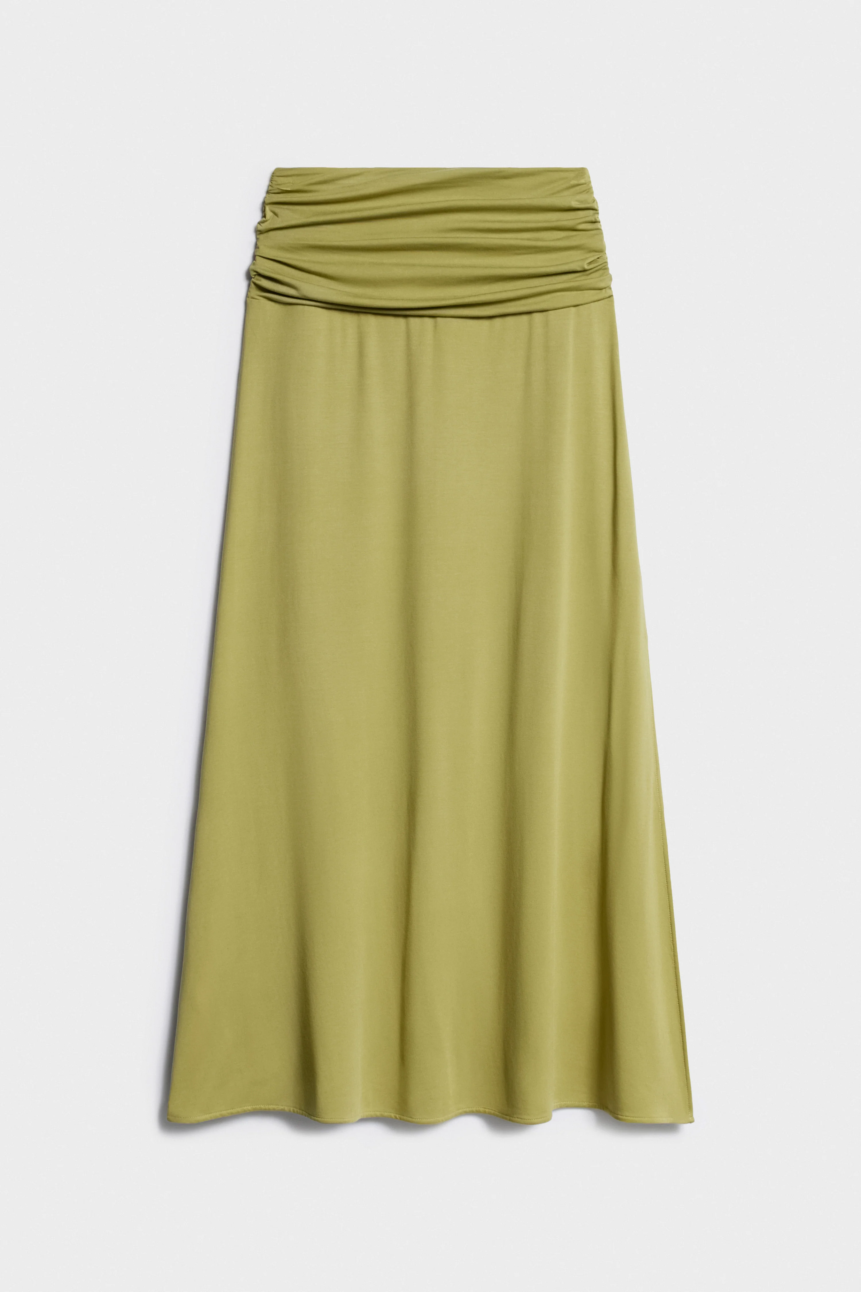 DRAPED VISCOSE SKIRT - Image 7