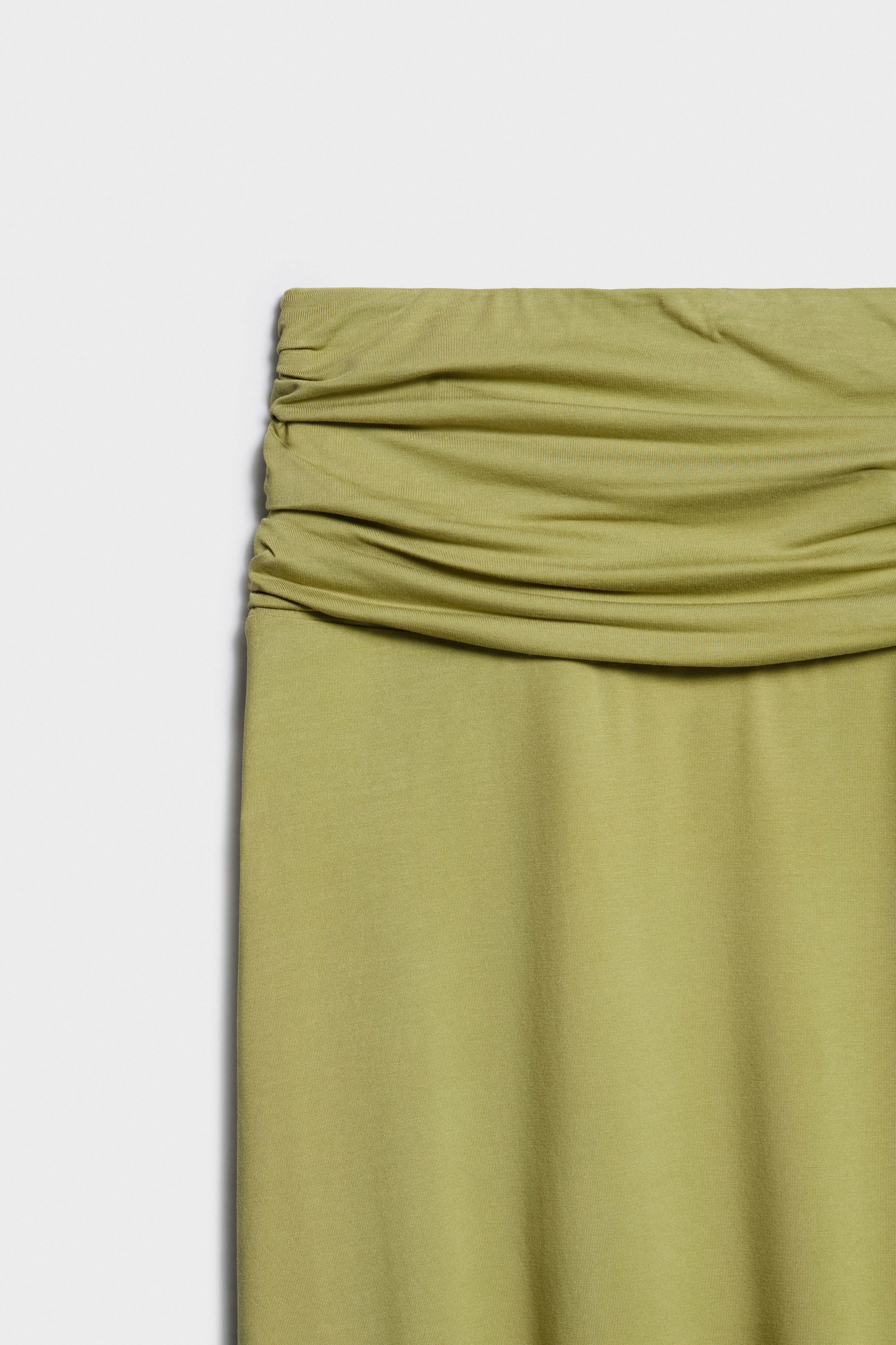 DRAPED VISCOSE SKIRT - Image 8