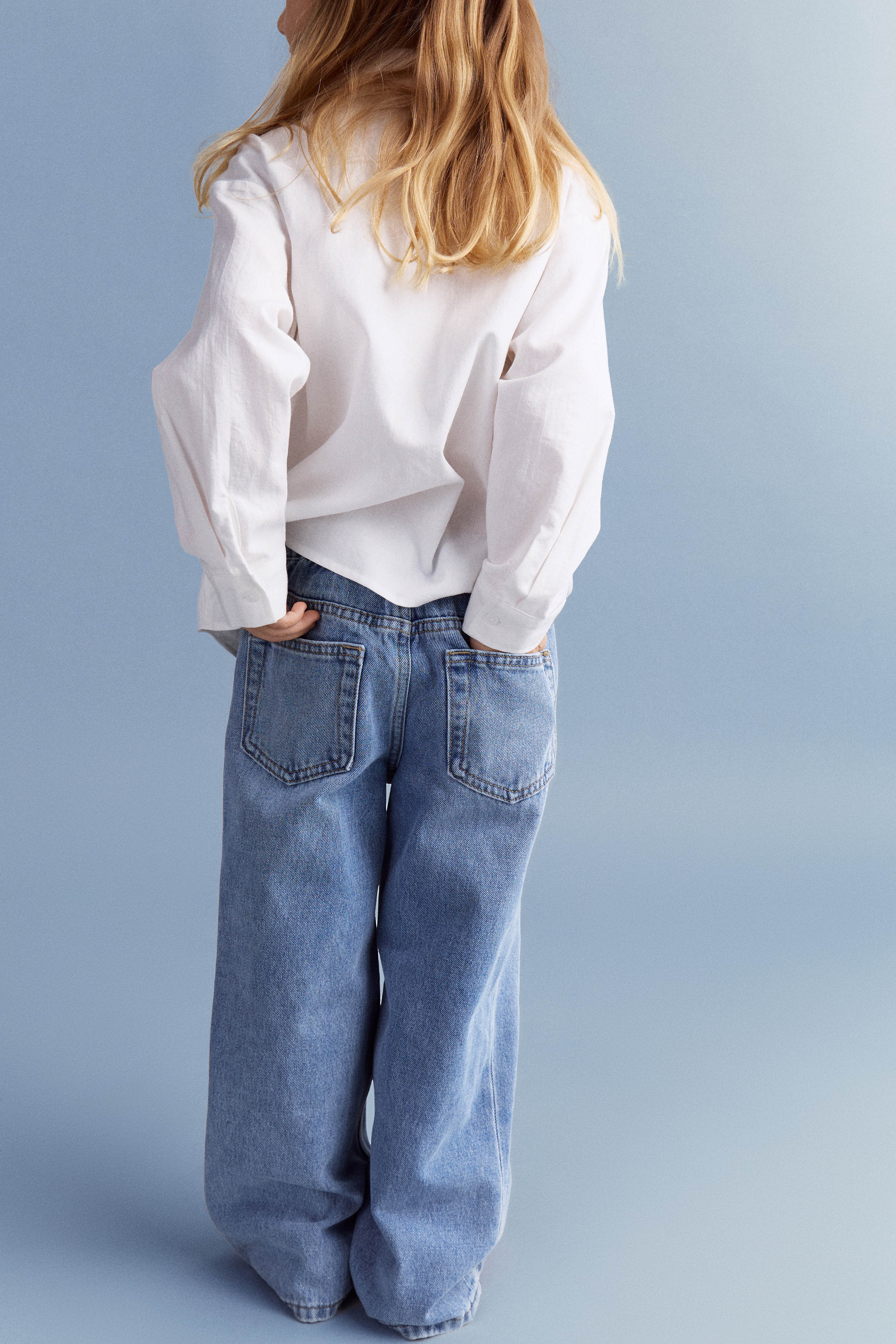 EMBELLISHED WIDE-LEG JEANS - Image 4