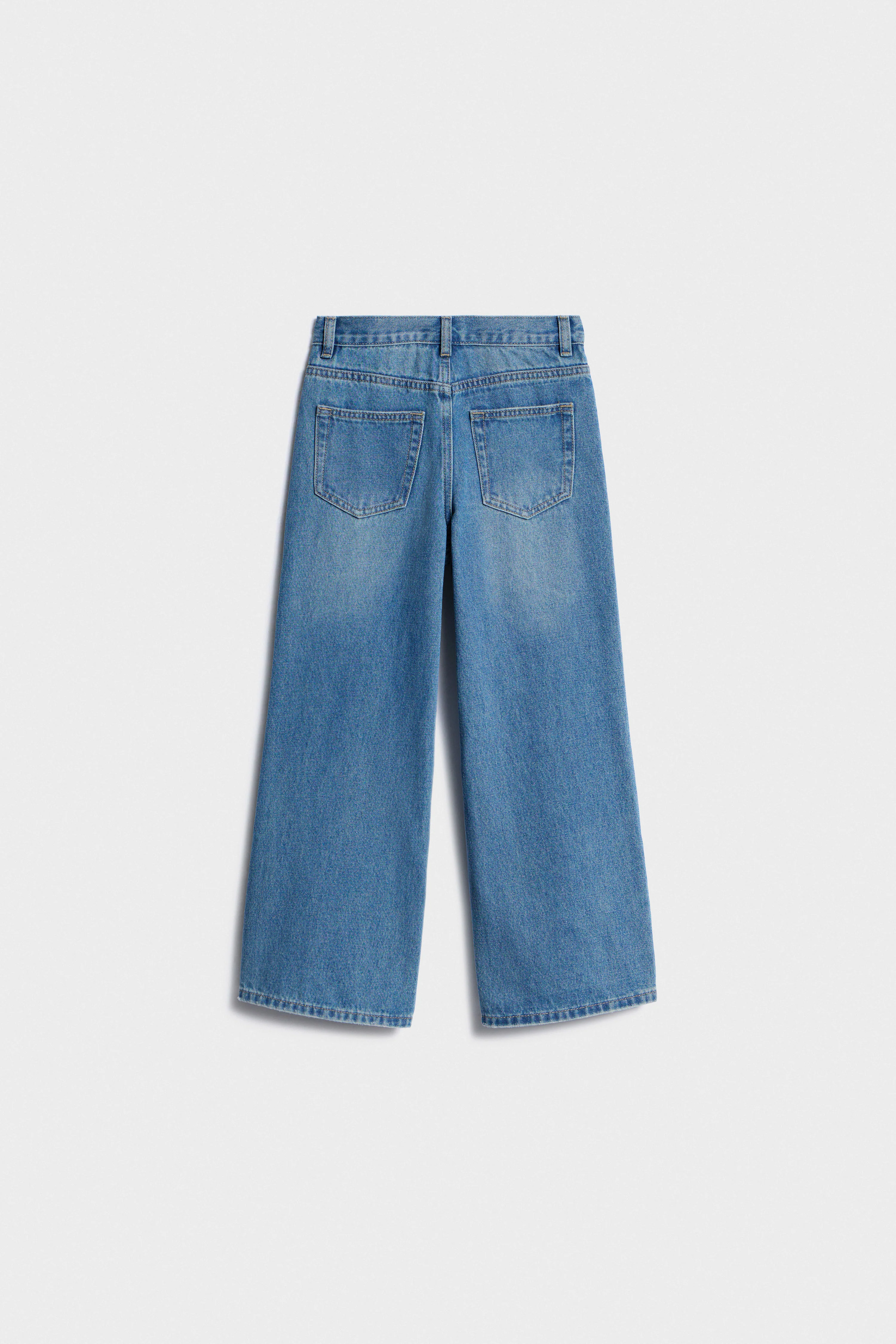 EMBELLISHED WIDE LEG JEANS - Image 6