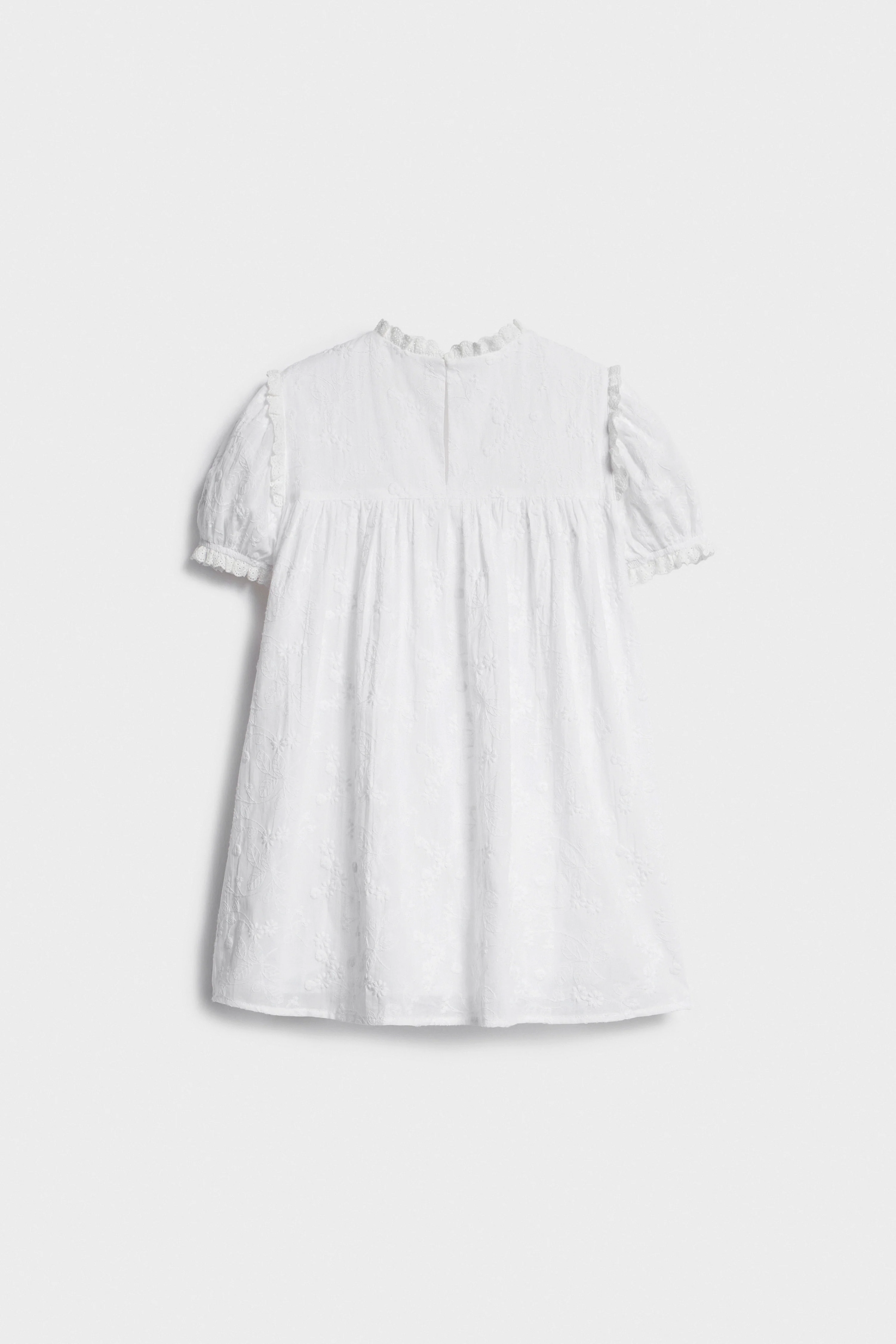 EMBROIDERED COTTON DRESS - Image 4