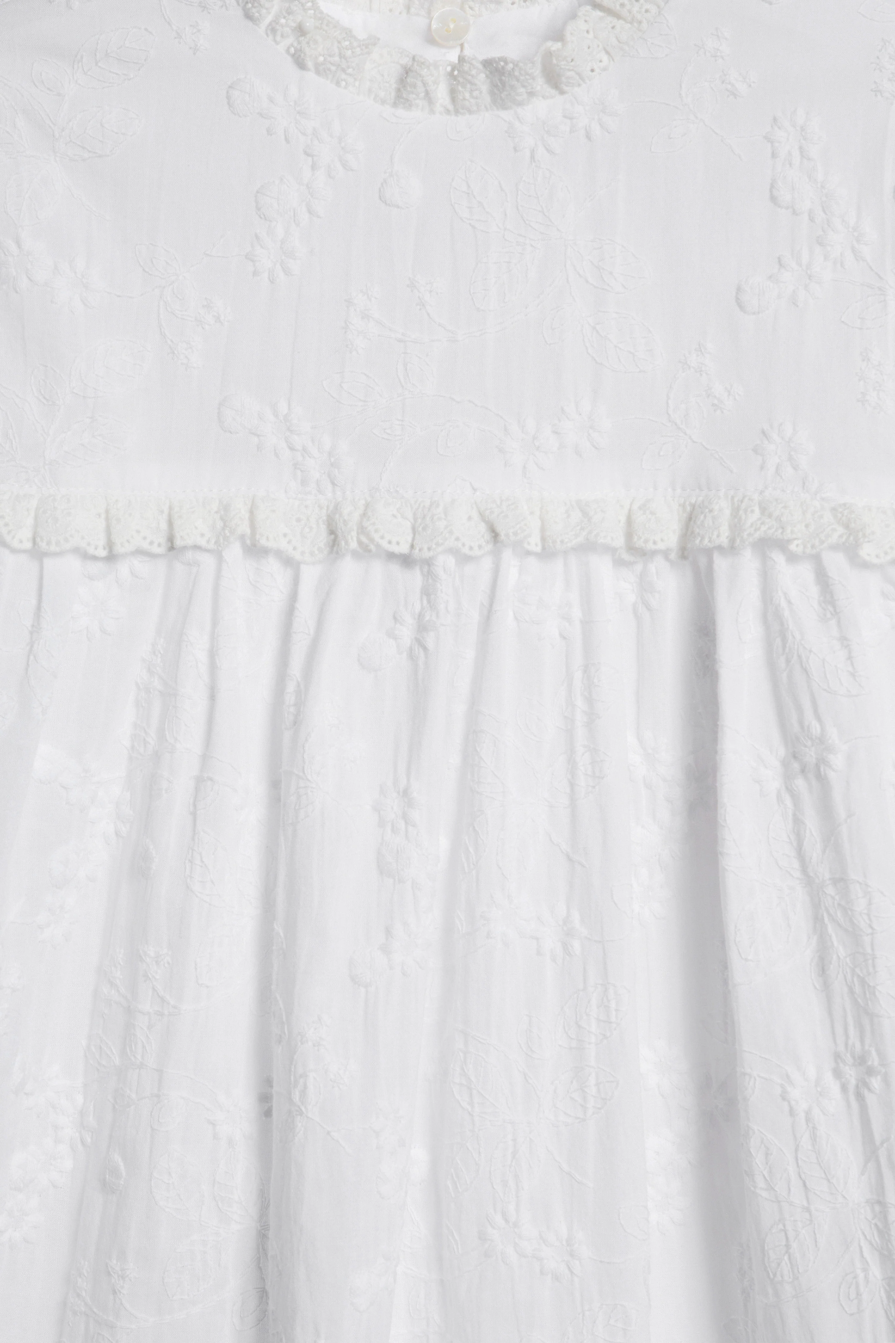 EMBROIDERED COTTON DRESS - Image 5