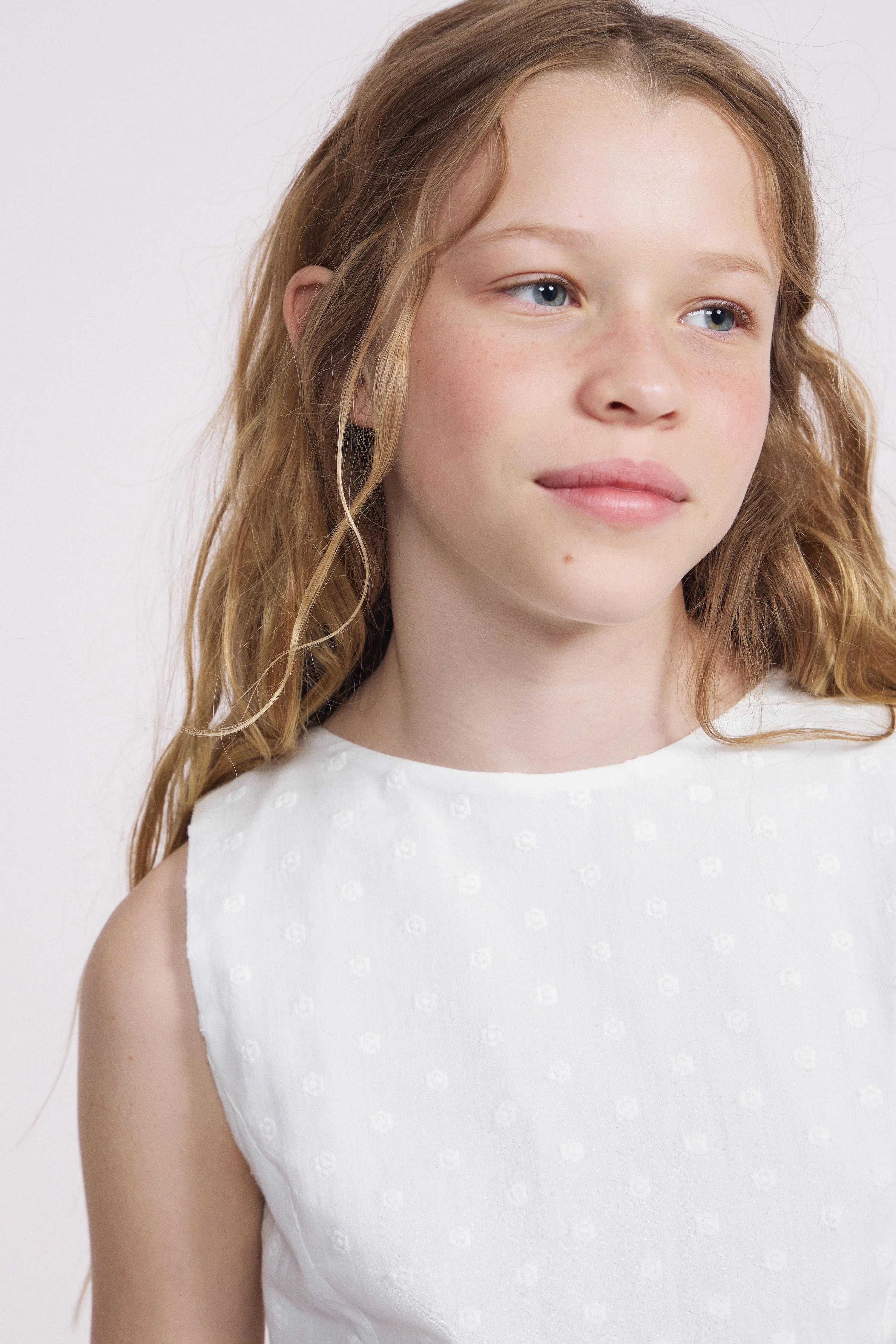 EMBROIDERED COTTON DRESS - Image 3