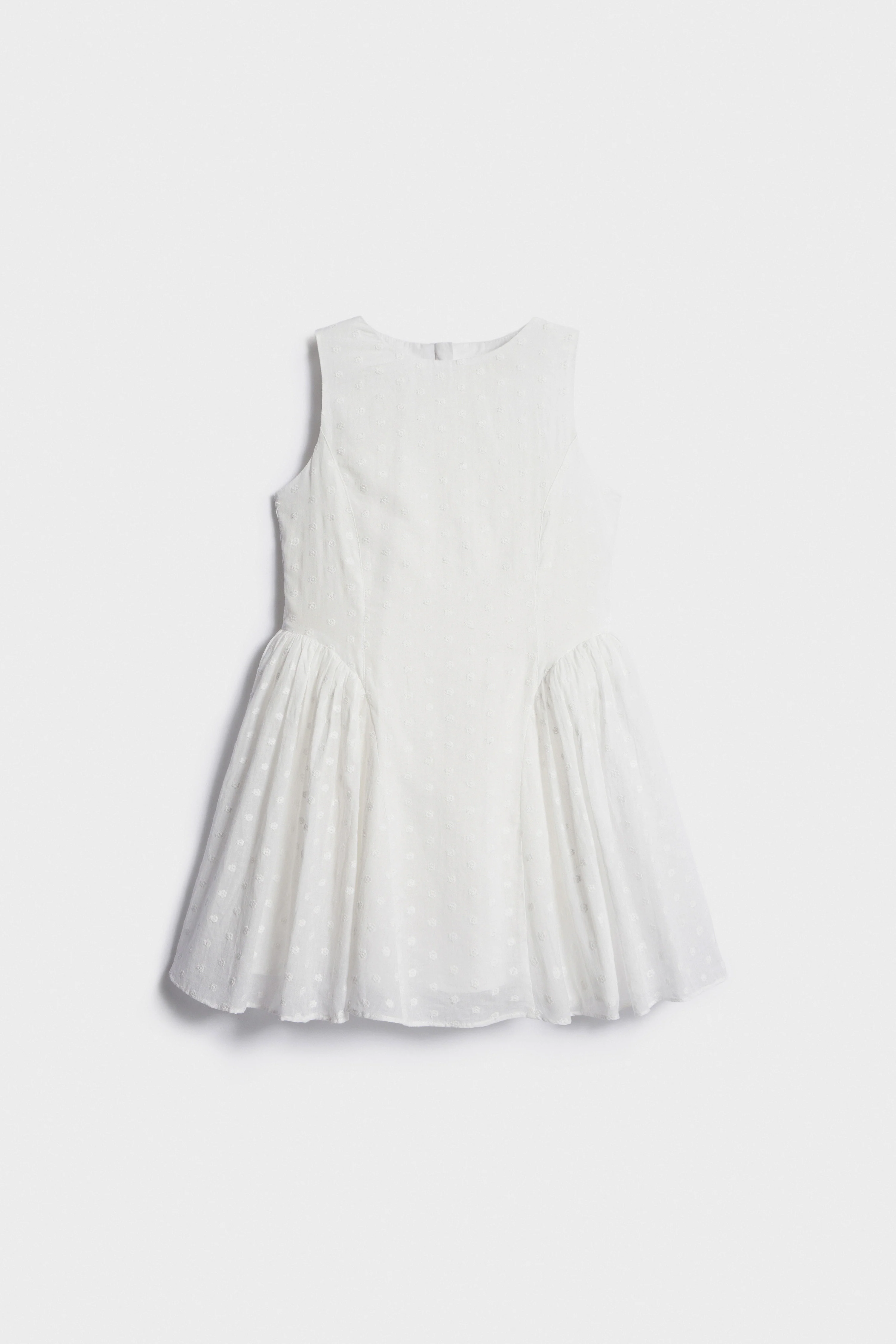 EMBROIDERED COTTON DRESS - Image 5