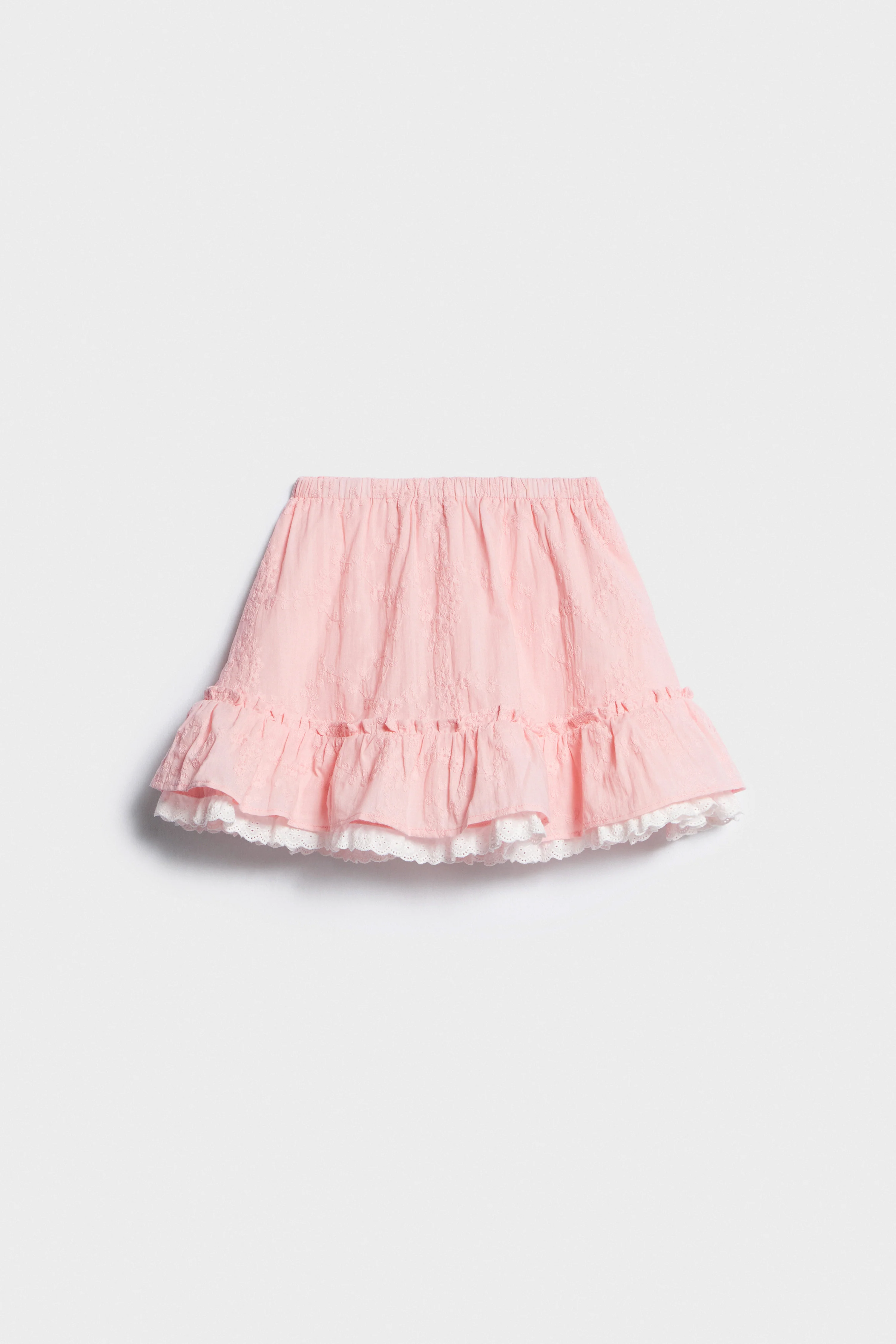 EMBROIDERED COTTON SKIRT - Image 4