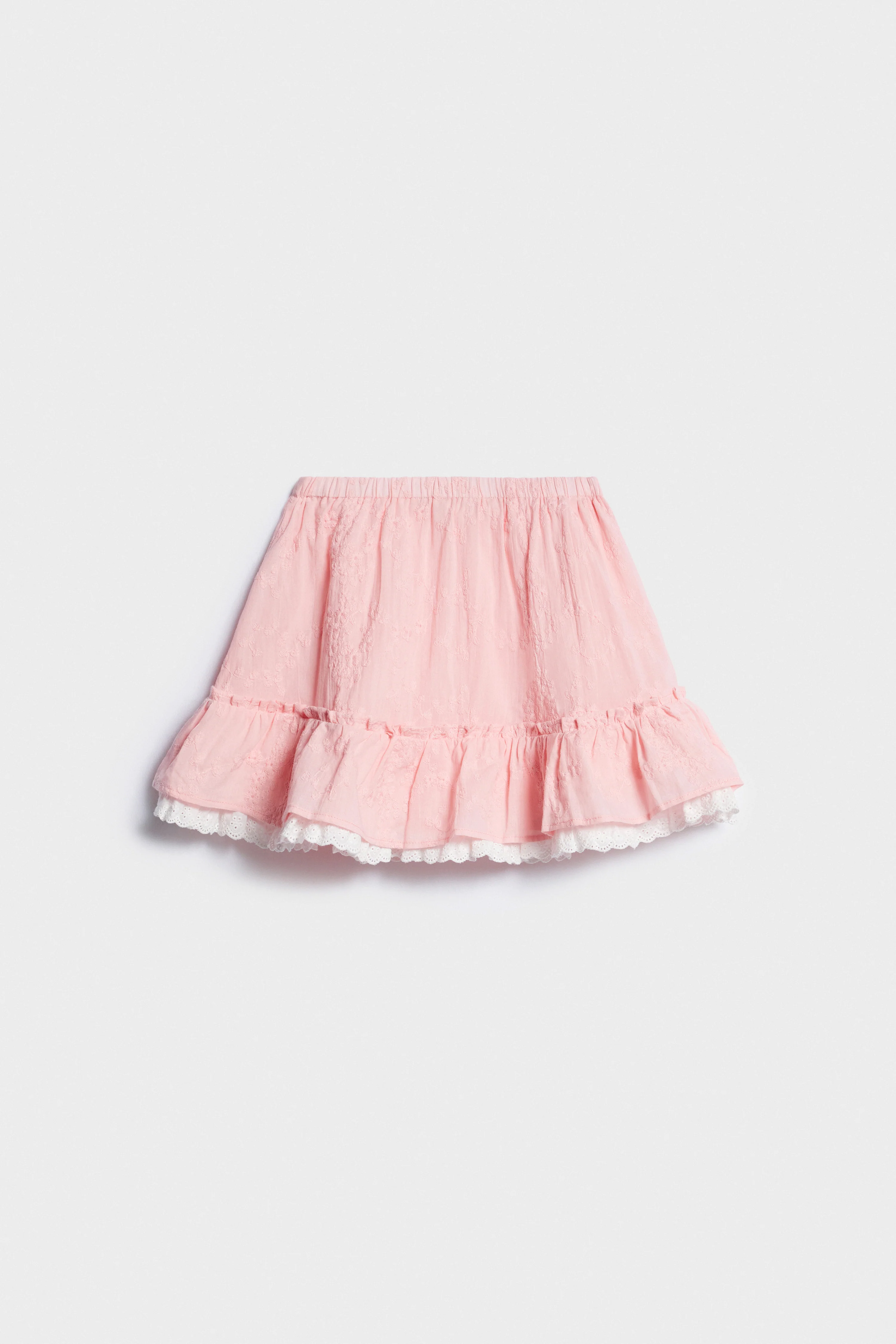 EMBROIDERED COTTON SKIRT - Image 5