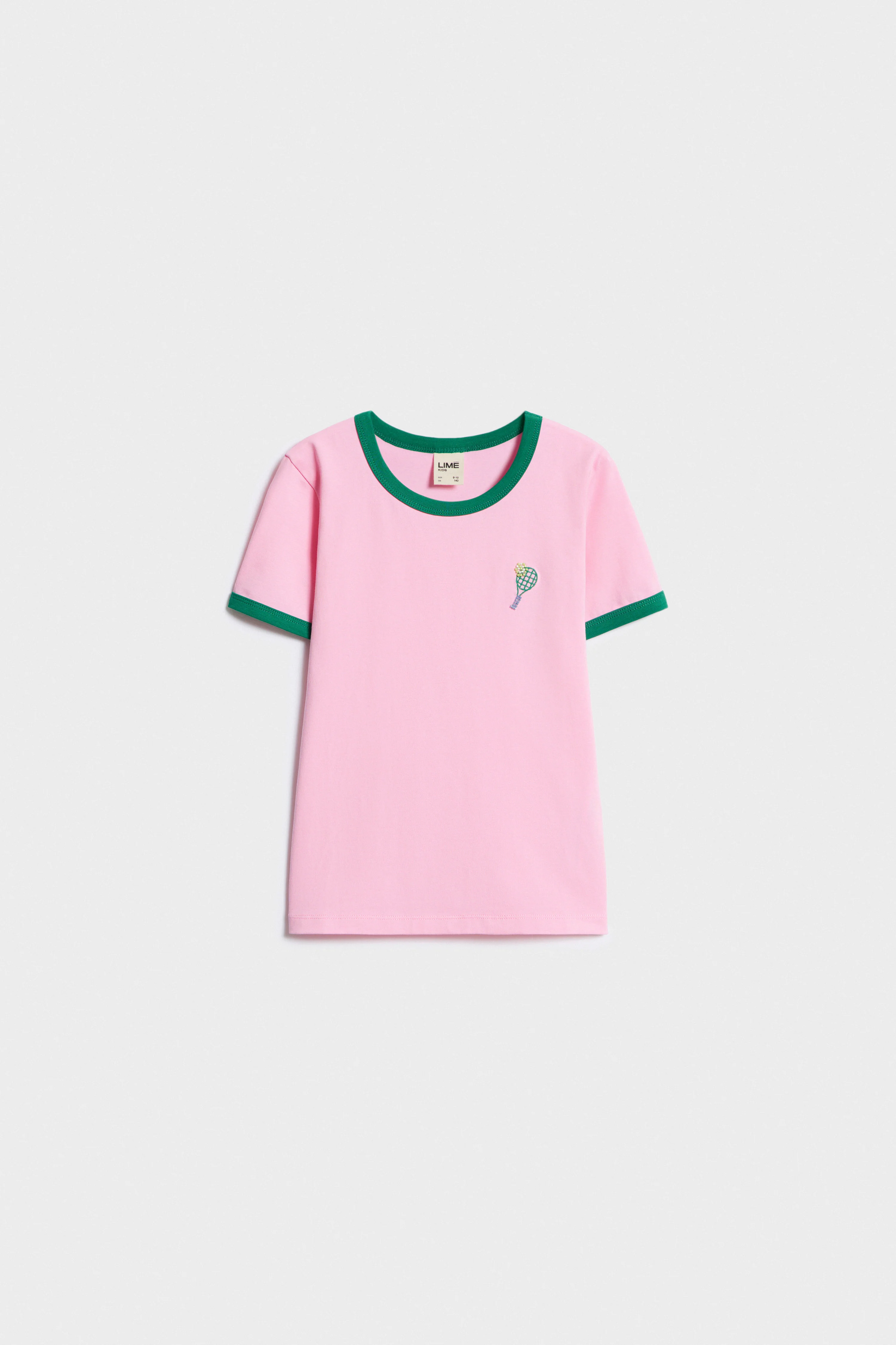 EMBROIDERED COTTON T-SHIRT - Image 4