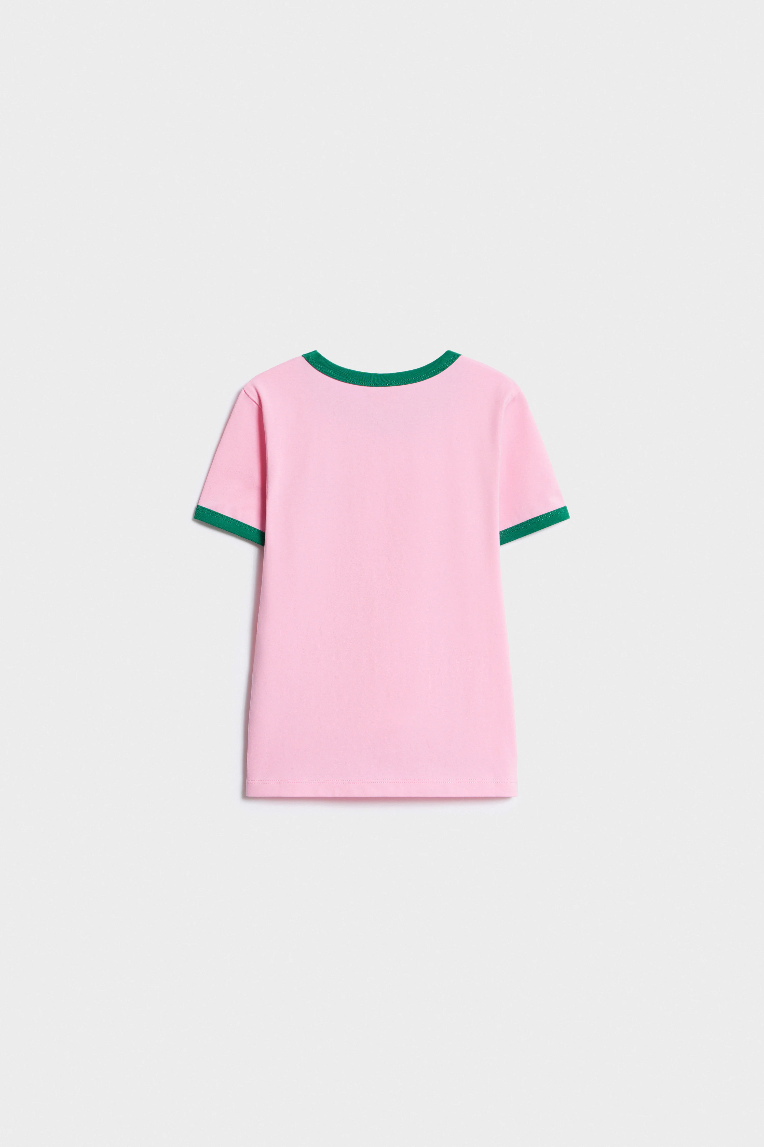 EMBROIDERED COTTON T-SHIRT - Image 5