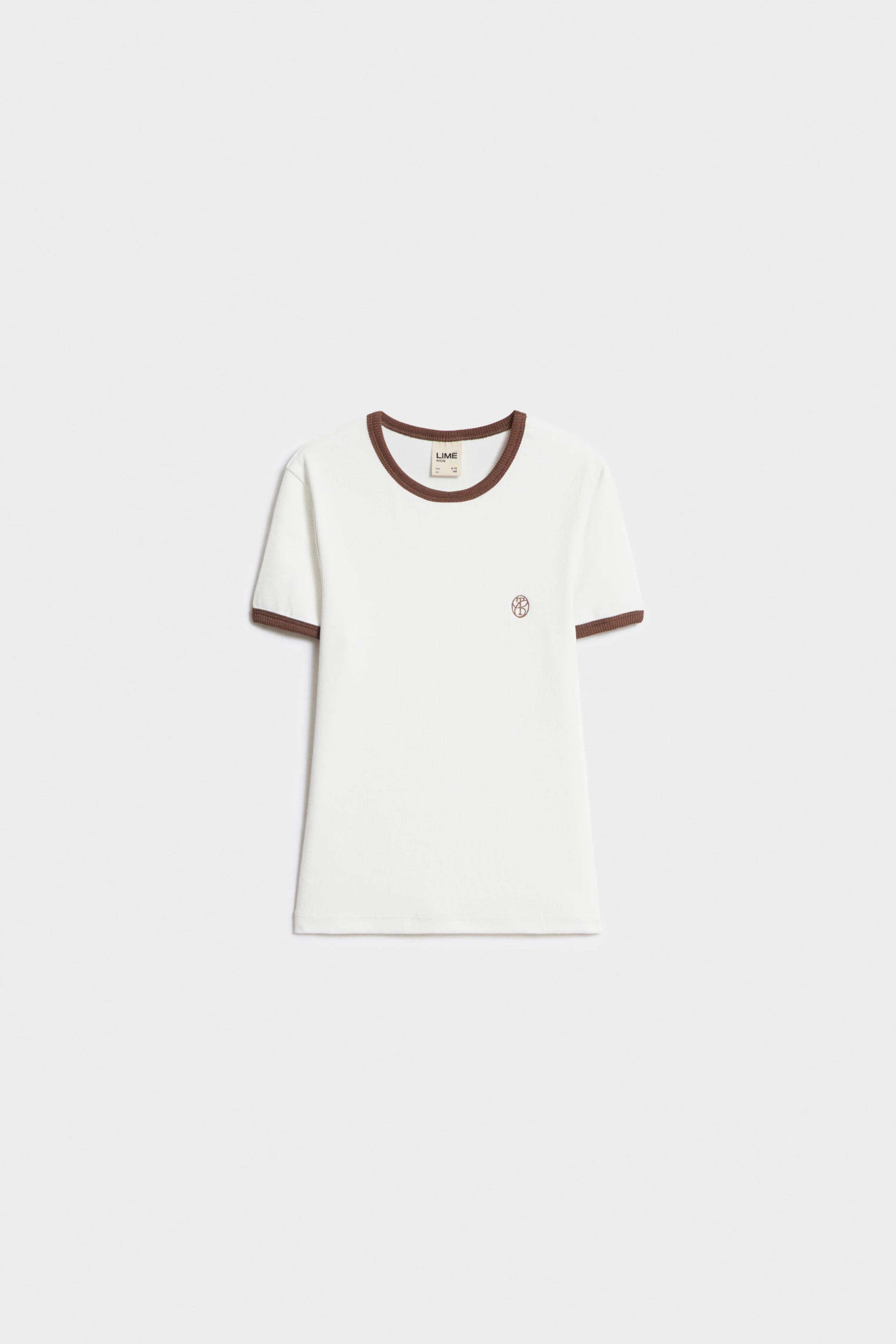EMBROIDERED-DETAIL COTTON T-SHIRT - Image 4
